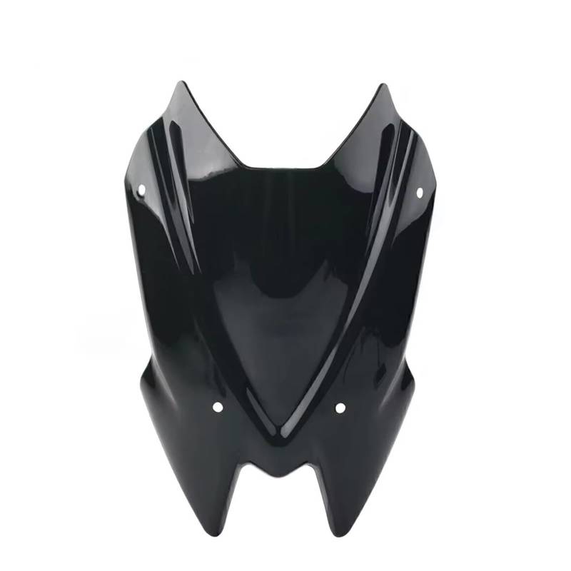 Motorrad Windabweiser Windschutzscheibe Für Kawasaki Für Z900 Für Z650 2021 2022 2023 2024 Motorrad Windschutzscheibe Windschutz Windschutz Deflektor Vorne Fliegengitter Windschild Motorrad(Black) von DHDYJSA