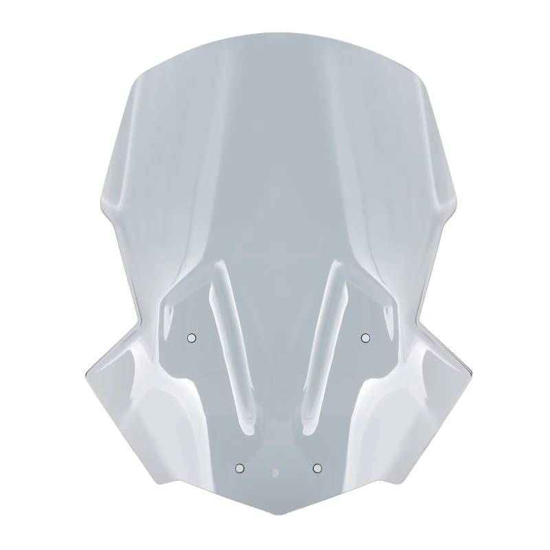 Motorrad Windabweiser Windschutzscheibe Windschutz Passend Für Tiger 800 Für XC Für XR Für XRX Für XRT Für XCX Für XCA 2018-2021 Motorradzubehör Windschild Motorrad(Gray) von DHDYJSA