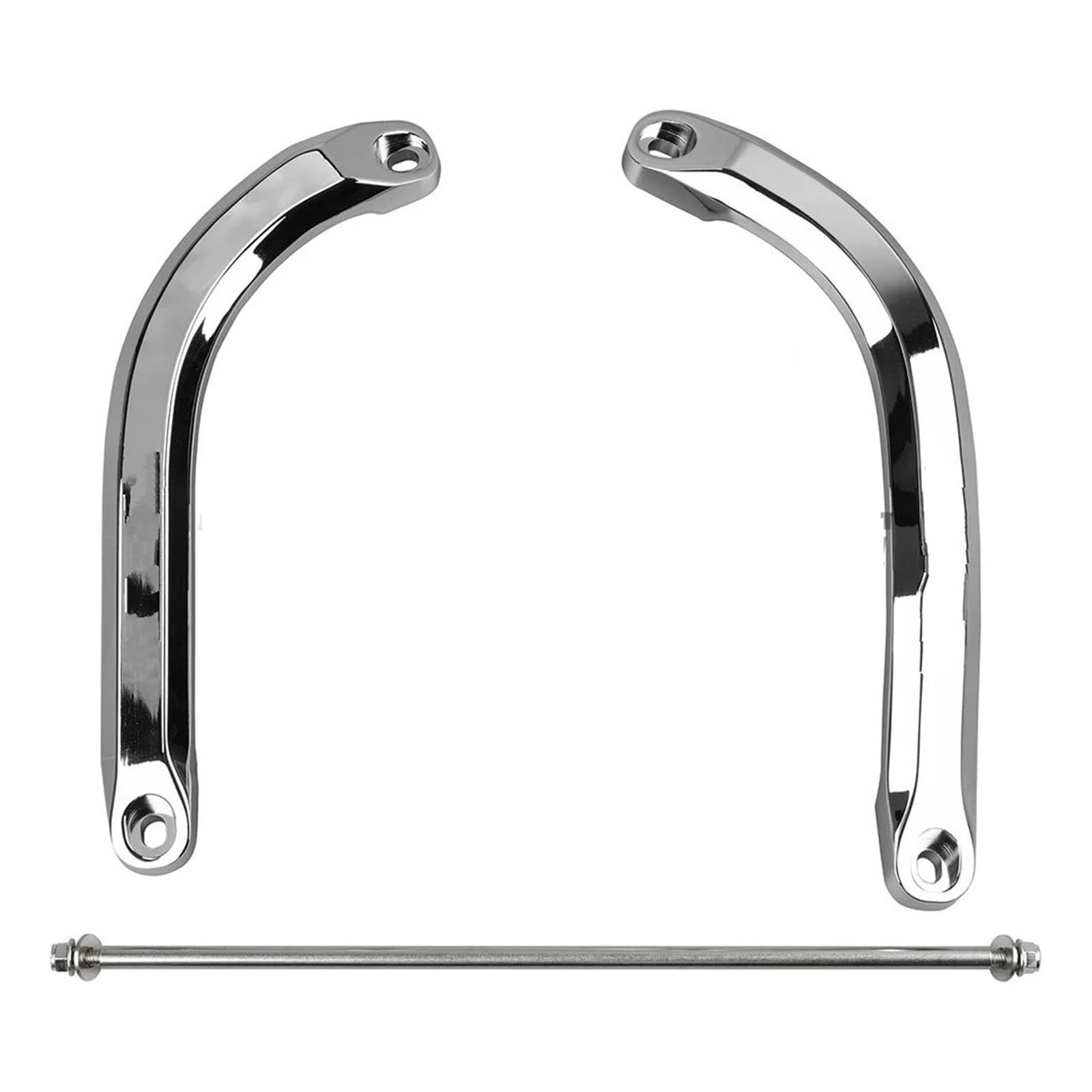 Motorschutzbügel Sturzbügel Motor Schutz Stoßstange Für Kawasaki Für Z900RS Für Cafe 2018-2022 Rahmen Slider Crash Bars Pad Schutz Motorrad Sturzbügel(Chrome Standard) von DHDYJSA