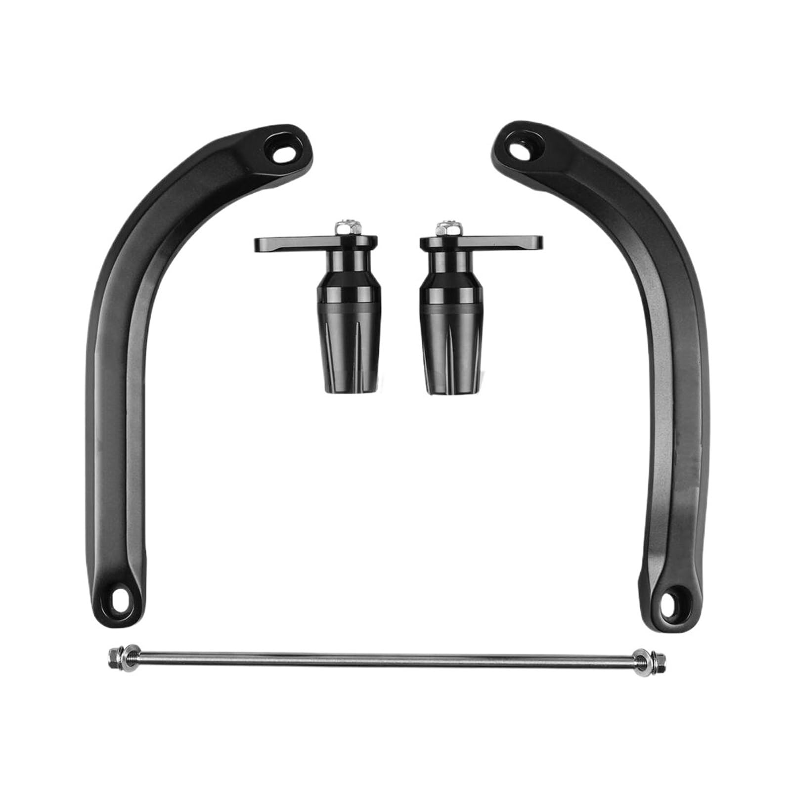 Motorschutzbügel Sturzbügel Motorrad Motor Schutz Schutz Rahmen Slider Stoßstange Crash Bars Pad Schutz Für Kawasaki Für Z650RS 2022 2023 Motorrad Sturzbügel(Black Upgraded) von DHDYJSA