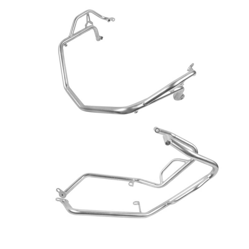 Motorschutzbügel Sturzbügel Oberer Motorschutzbügel Sturzbügel Motorrad-Stoßstangenschutz Aus Edelstahl Für XADV750 2021 2022 2023 Motorrad Sturzbügel(Full Set-Silver) von DHDYJSA