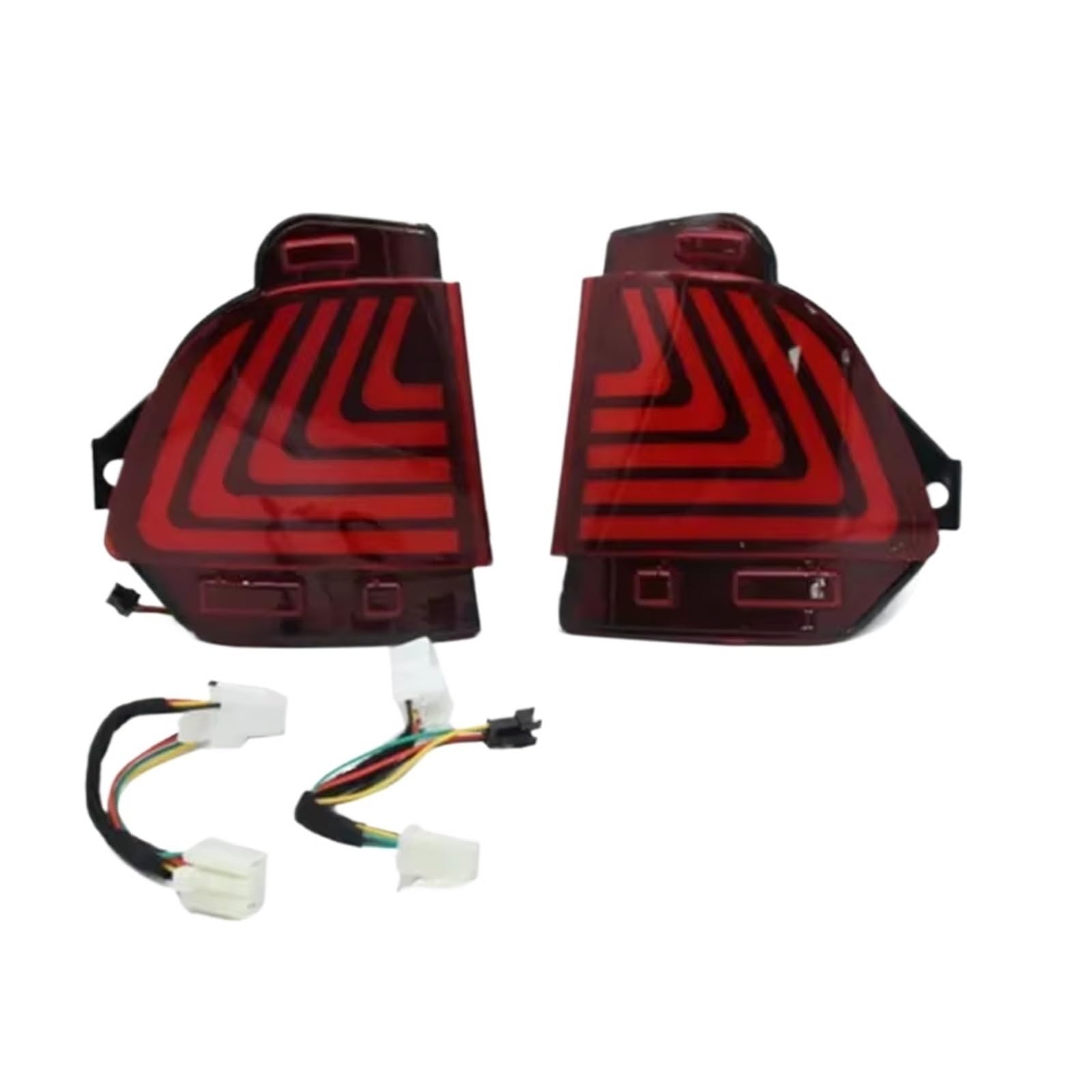 Rücklichter Für Lexus Für LX570 2016-2019 Rote Linse Reflektor Hinten Nebel Licht Assy Auto Hinten Nebel Lampe Brems Signal Heckleuchte von DHDYJSA