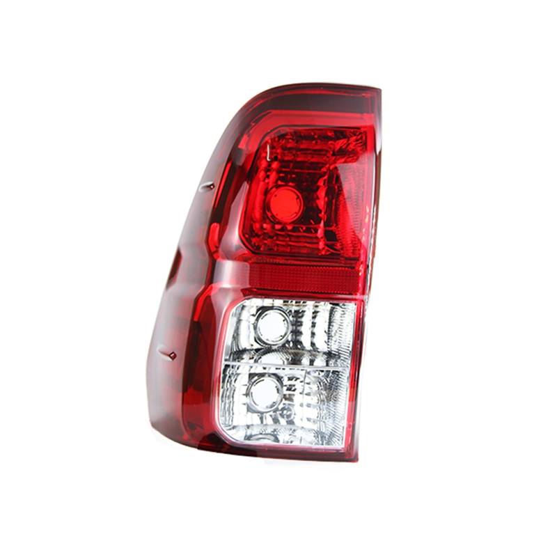 Rücklichter Für Toyota Für Hilux Für Revo Für Pickup Für LKW 2015 2016-2018 Rücklicht Lampe Ohne Kabelbaum Bremse Hinten Lampe Heckleuchte(1Pc White Left) von DHDYJSA