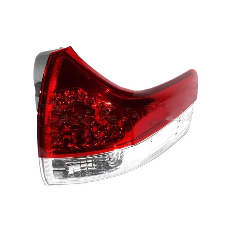 Rücklichter Hinten Rücklicht Bremse Umge Bremsleuchte Für Toyota Für Sienna 2011 2012 2013 2014 Außen Innen Auto Licht Baugruppen Heckleuchte(Right Outer) von DHDYJSA