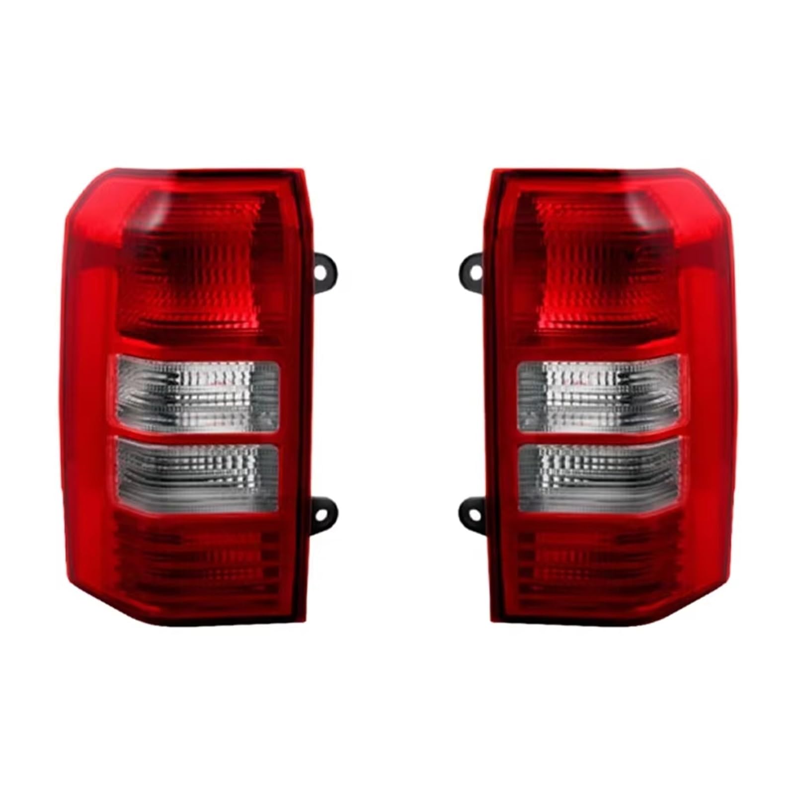 Rücklichter Hinten Schwanz Licht Montage Hinten Stoßstange Signal Rücklicht Für Jeep Für Patriot 2008 2009 2010 2011 2012 2013 2014 2015 2016 2017 Heckleuchte(As Shown Left) von DHDYJSA