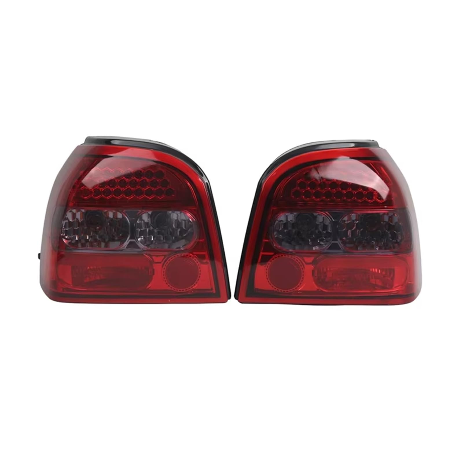 Rücklichter LED-Rückleuchten, Bremslicht Hinten, Für VW, Golf, MK3, Modell 1992, 1993, 1994, 1995, 1996, 1997 Heckleuchte(RedGray Left) von DHDYJSA