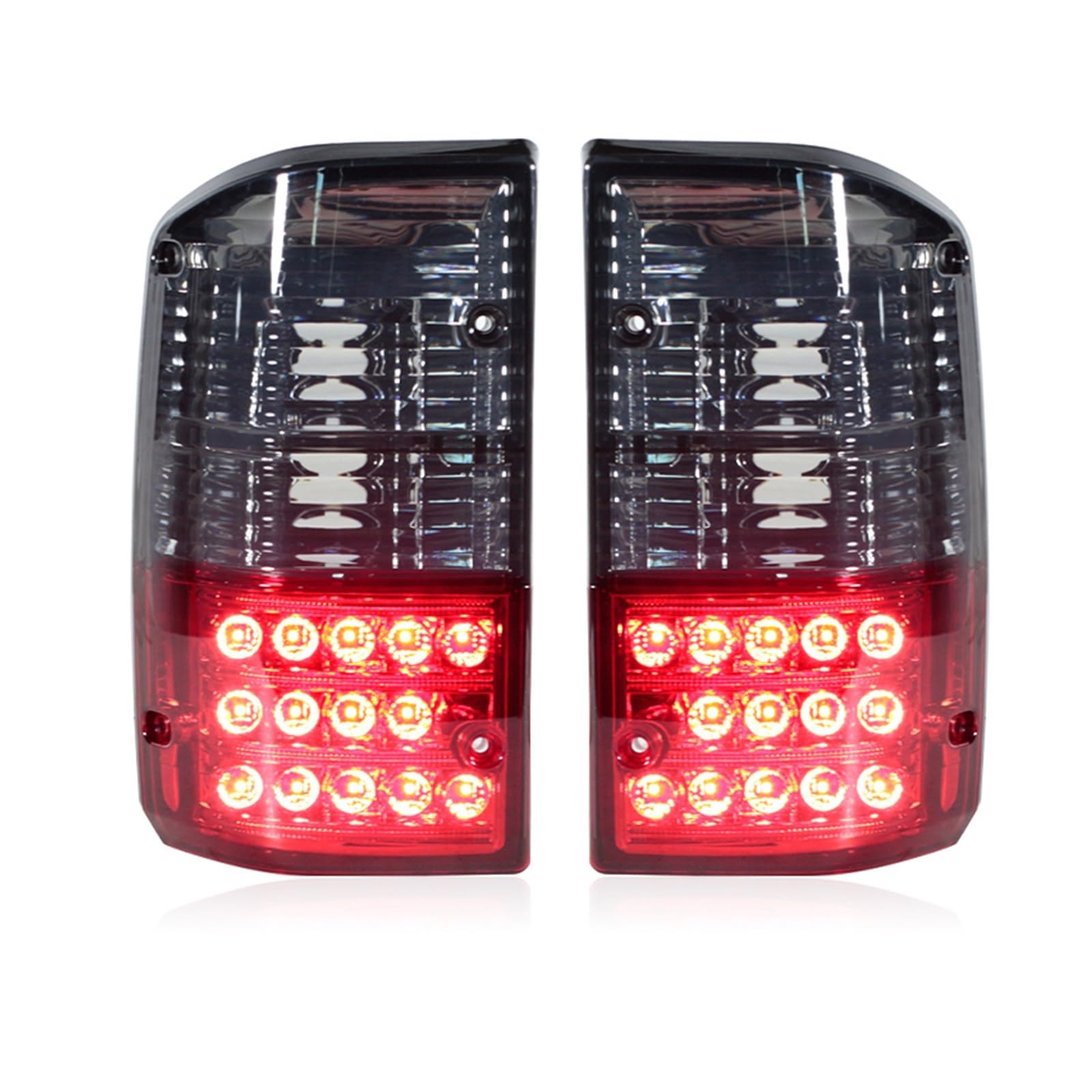 Rücklichter Rückleuchten Hinten Lampe Fahren Lampe Bremse Lampe Rücklicht Für Nissan Für Patrol Für GQ Für Y60 Für GR 1987-1997 Heckleuchte(Red) von DHDYJSA