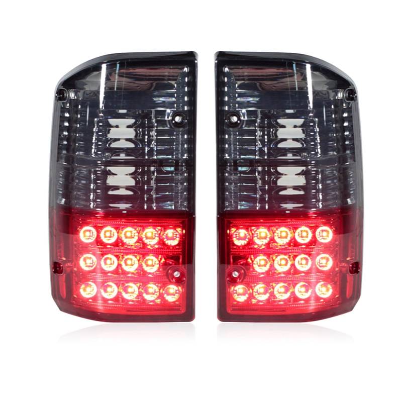 Rücklichter Rückleuchten Hinten Lampe Fahren Lampe Bremse Lampe Rücklicht Für Nissan Für Patrol Für GQ Für Y60 Für GR 1987-1997 Heckleuchte(Red) von DHDYJSA