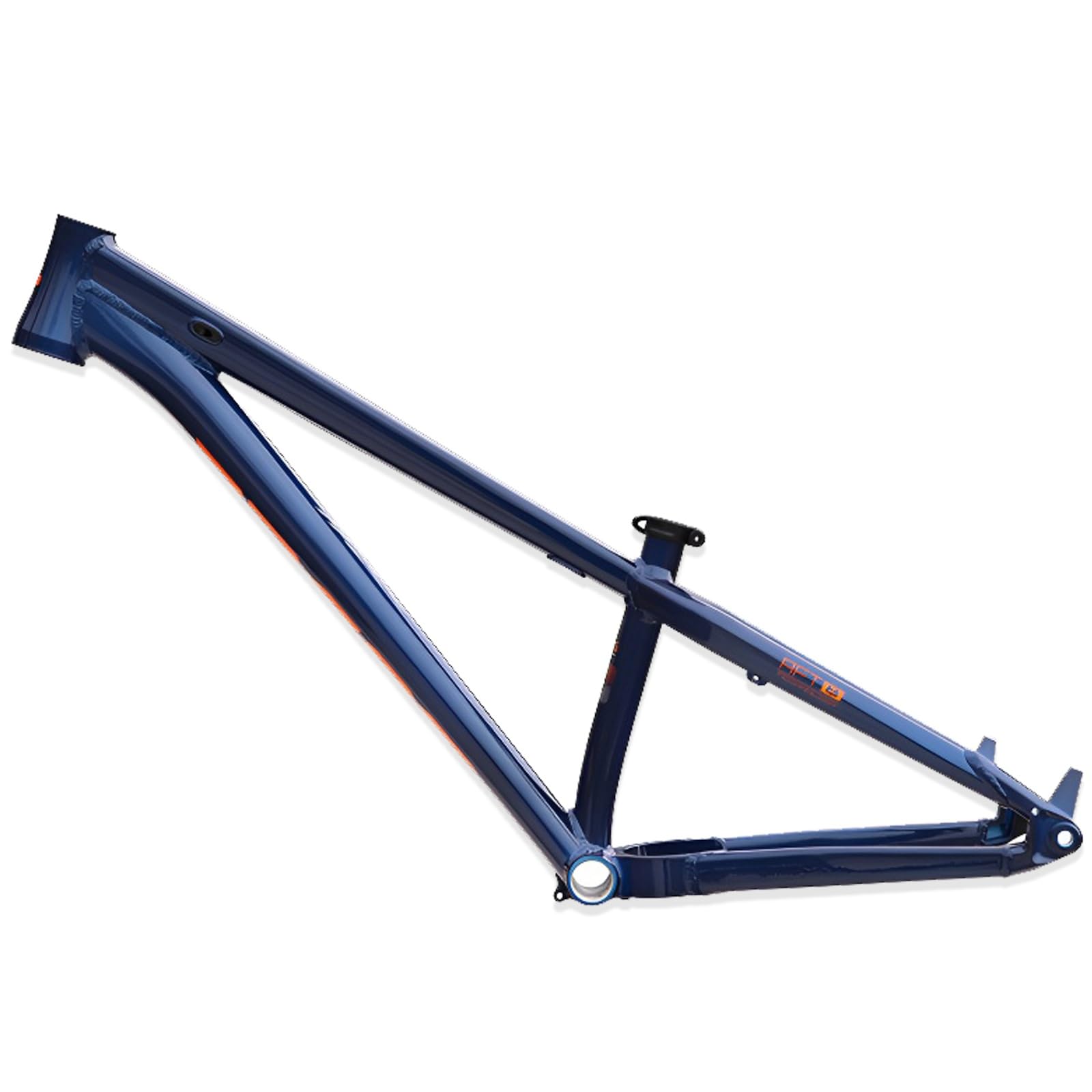 DHNCBGFZ Dirt Jump-Fahrradrahmen 26-Zoll-Mountainbikes Hardtail-Rahmen Scheibenbremsrahmen Aus Aluminiumlegierung Steckachsen-Boost 12 X 148 Mm Interne Führung(Blue) von DHNCBGFZ