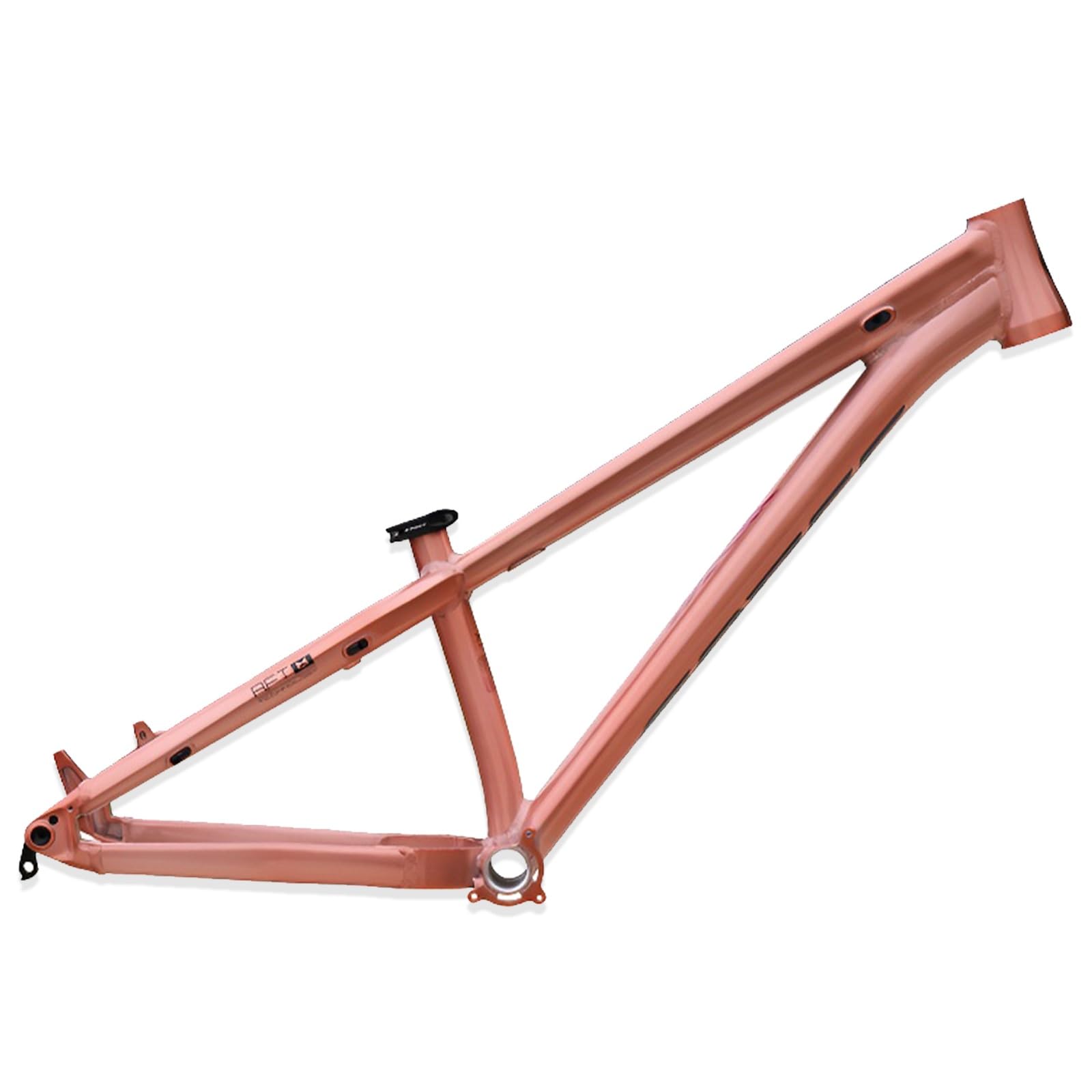 Dirt Jump-Fahrradrahmen 26-Zoll-Mountainbikes Hardtail-Rahmen Scheibenbremsrahmen Aus Aluminiumlegierung Steckachsen-Boost 12 X 148 Mm Interne Führung(Rose Gold) von DHNCBGFZ