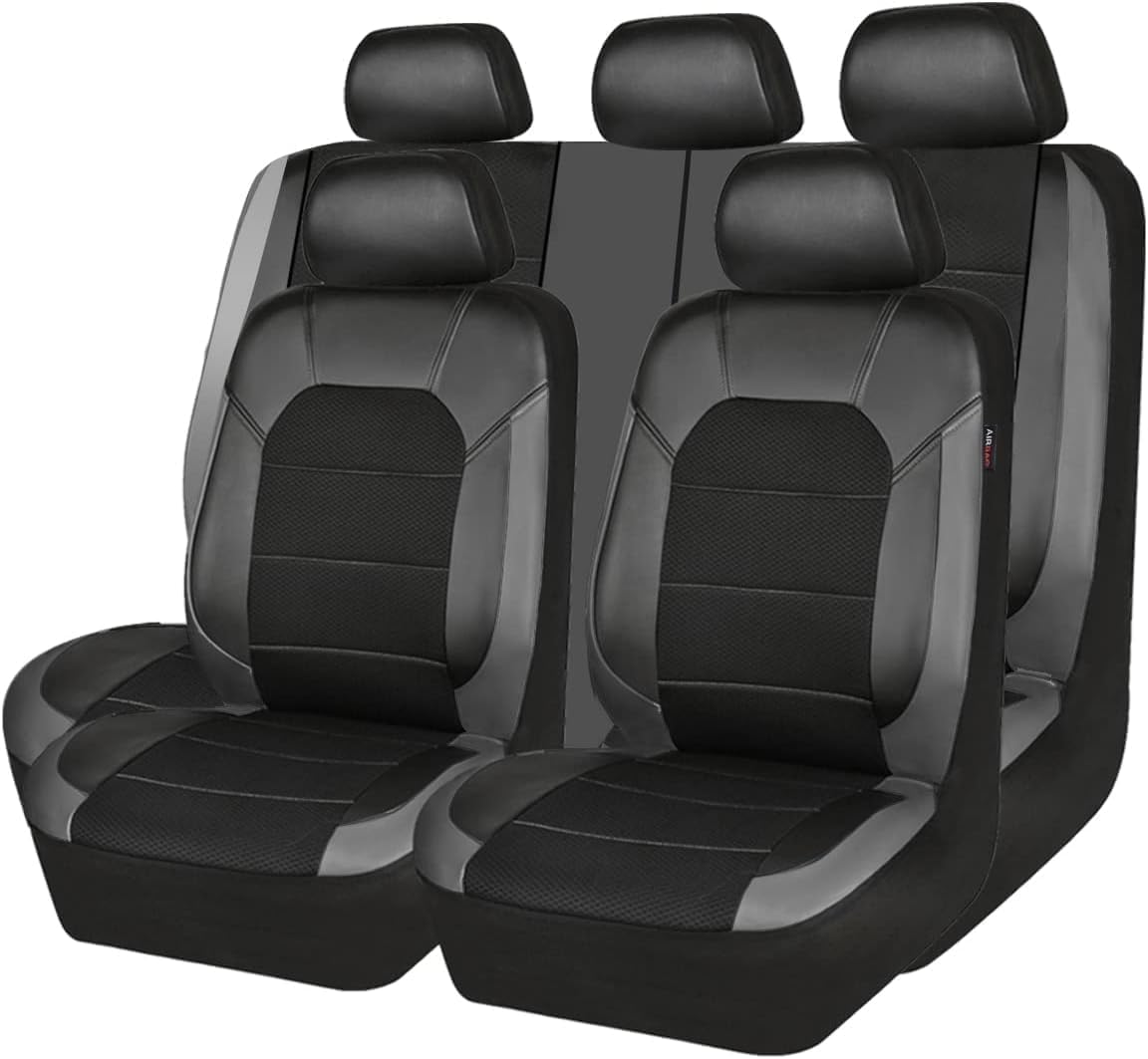 DHONDT Autositzbezüge Set Für Mazda BT-50 2006-2018, Sitzbezügesets Autositzbezüge Set Für 5 Sitzer, Autositzzubehör,D von DHONDT
