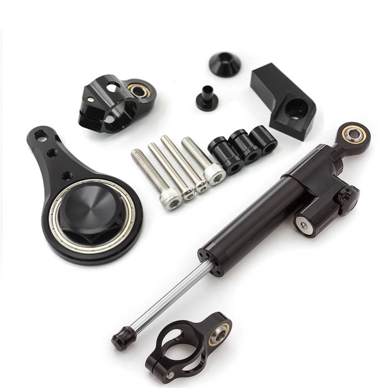 Lenkverstärkerstabilisator 2005-2006 2005 Für Kawasaki ZX636 ZX-6R Lenkung Stabilisieren Dämpfer Motorräder Halterung Montage Unterstützung Halter Kit SetFür Su Motorradlenkung(D) von DIAYES