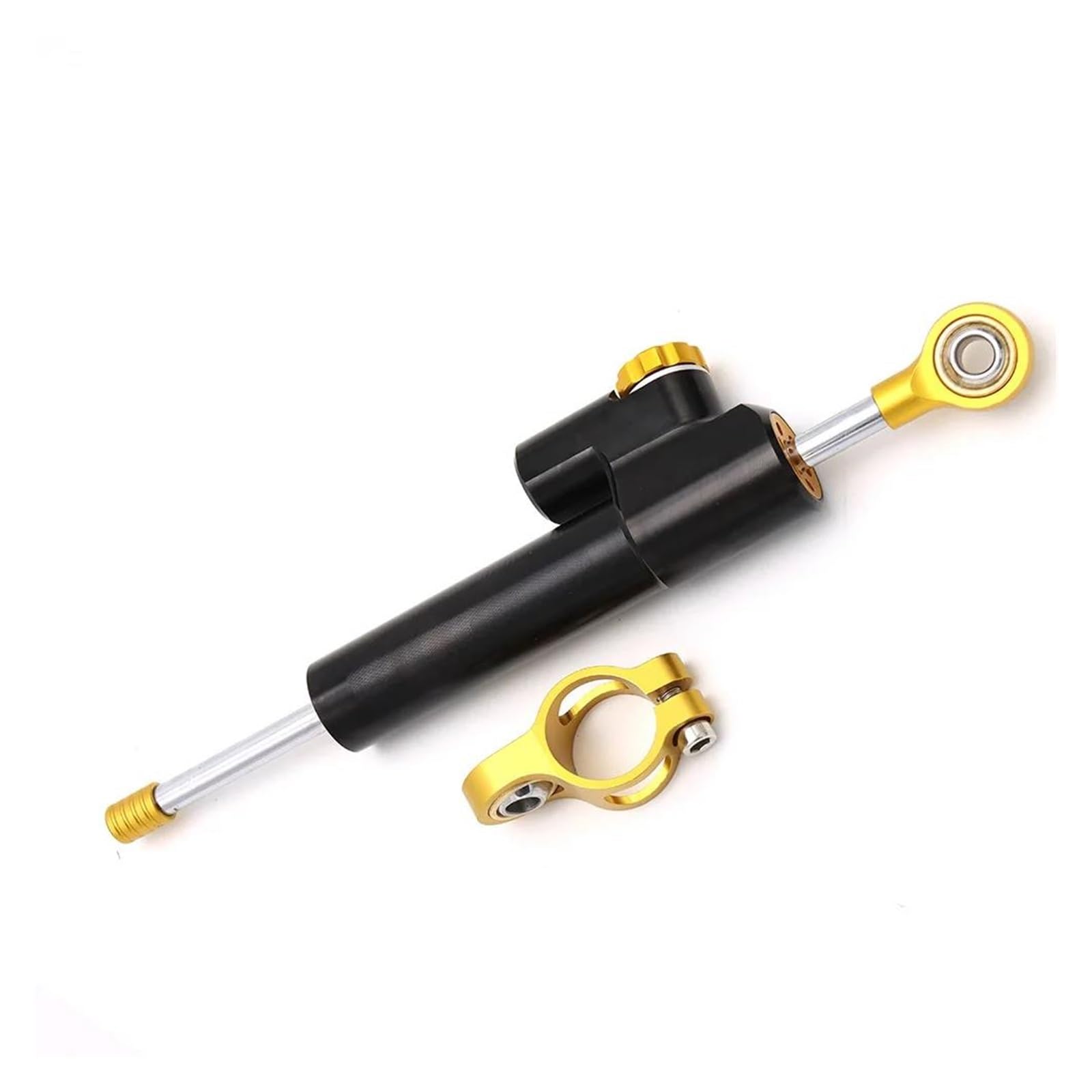 Lenkverstärkerstabilisator Änderung Lenkungsdämpfer Stabilisator Bar Motorrad Zubehör Für Suzuki Für GSXR600 Für Gsxr 600 2006-2010 Für GSXR1000 2007-2008 Motorradlenkung(Black Gold) von DIAYES