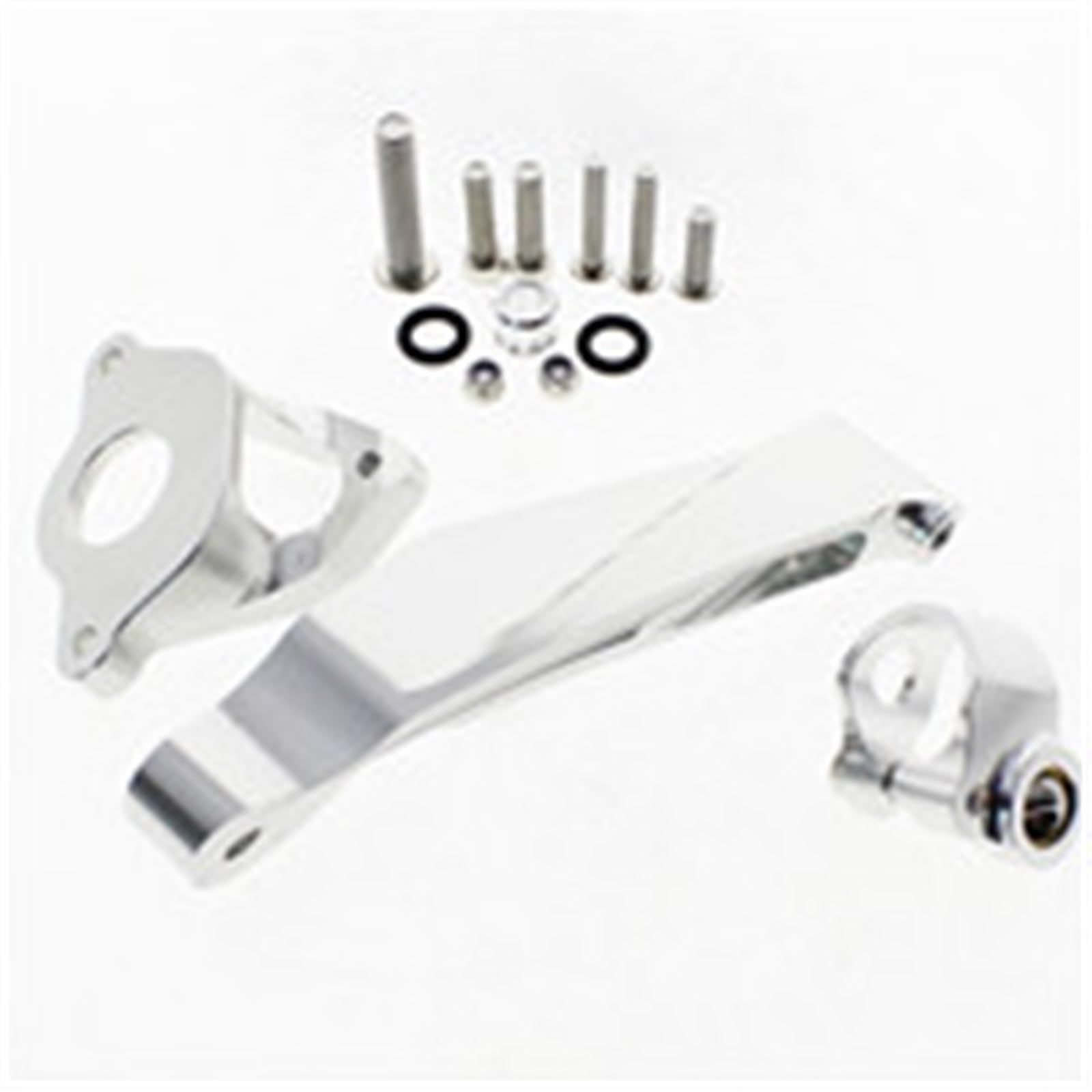 Lenkverstärkerstabilisator CNC Aluminium Für CBR600RR 2007-2016 2008 Motorrad Lenkung Dämpfer Stabilisator Halterung Montage Unterstützung Kit Halter Motorradlenkung(Silver) von DIAYES