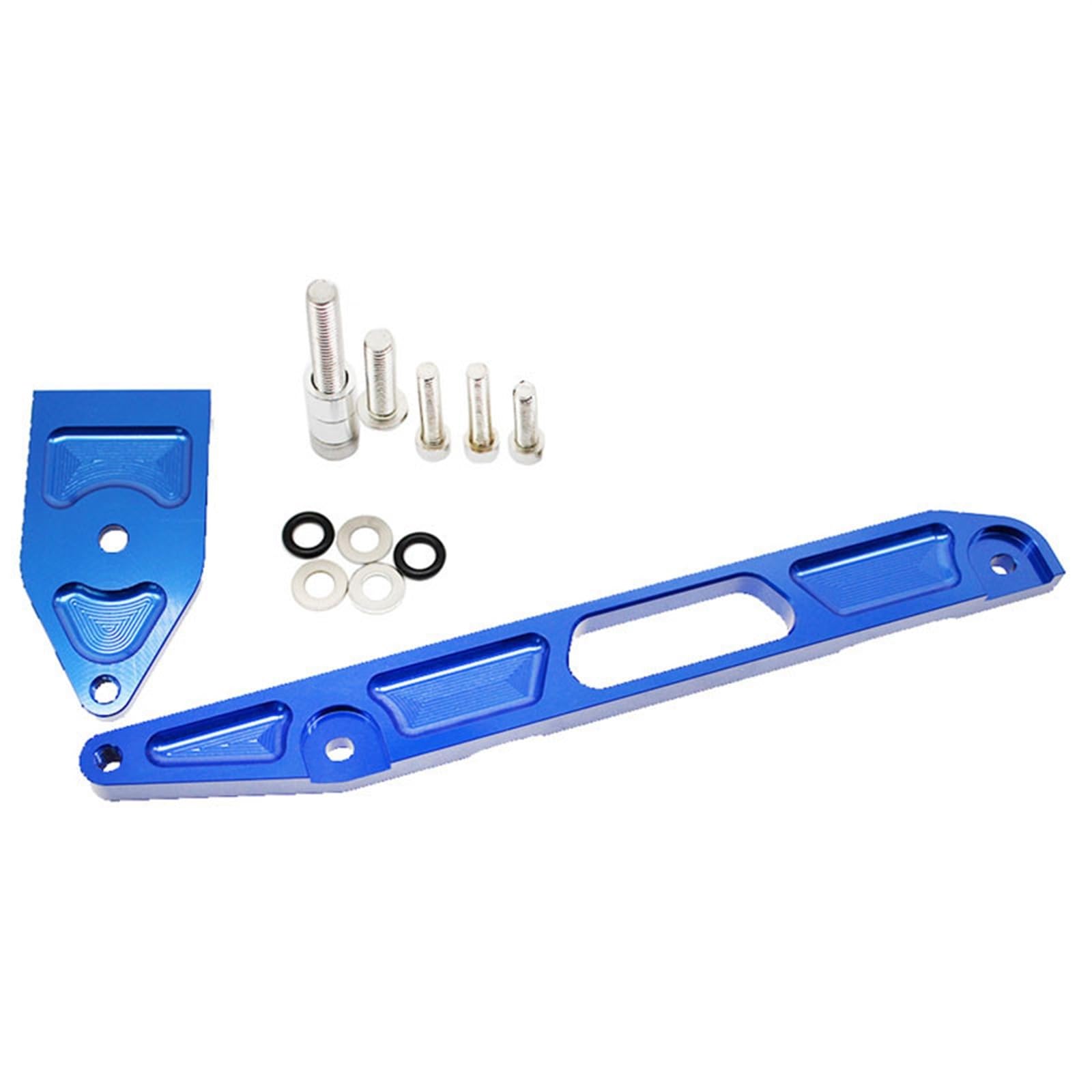 Lenkverstärkerstabilisator CNC Aluminium Motorrad Lenkungsdämpfer Stabilisator Halterung Montage Unterstützung Kit Halter Für XJR1300 Für XJR 1300 2002-2015 Motorradlenkung(Blue) von DIAYES