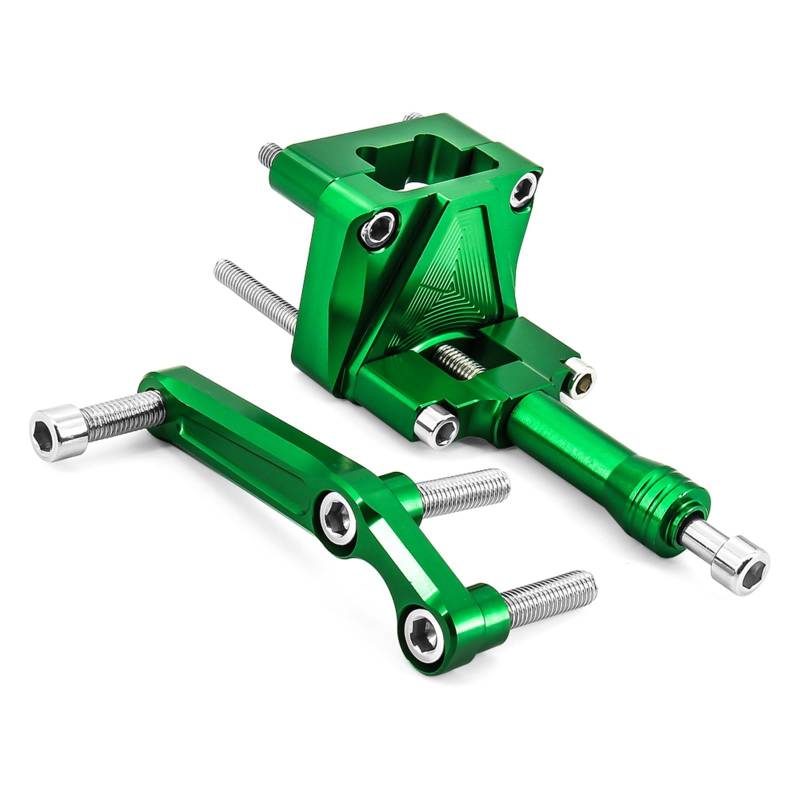 Lenkverstärkerstabilisator CNC Lenkungsdämpferstabilisator Und Titanhalterung Für Kawasaki Für NINJA300 Für EX300 2013–2017 2014 2015 Motorradlenkung(Type-C) von DIAYES