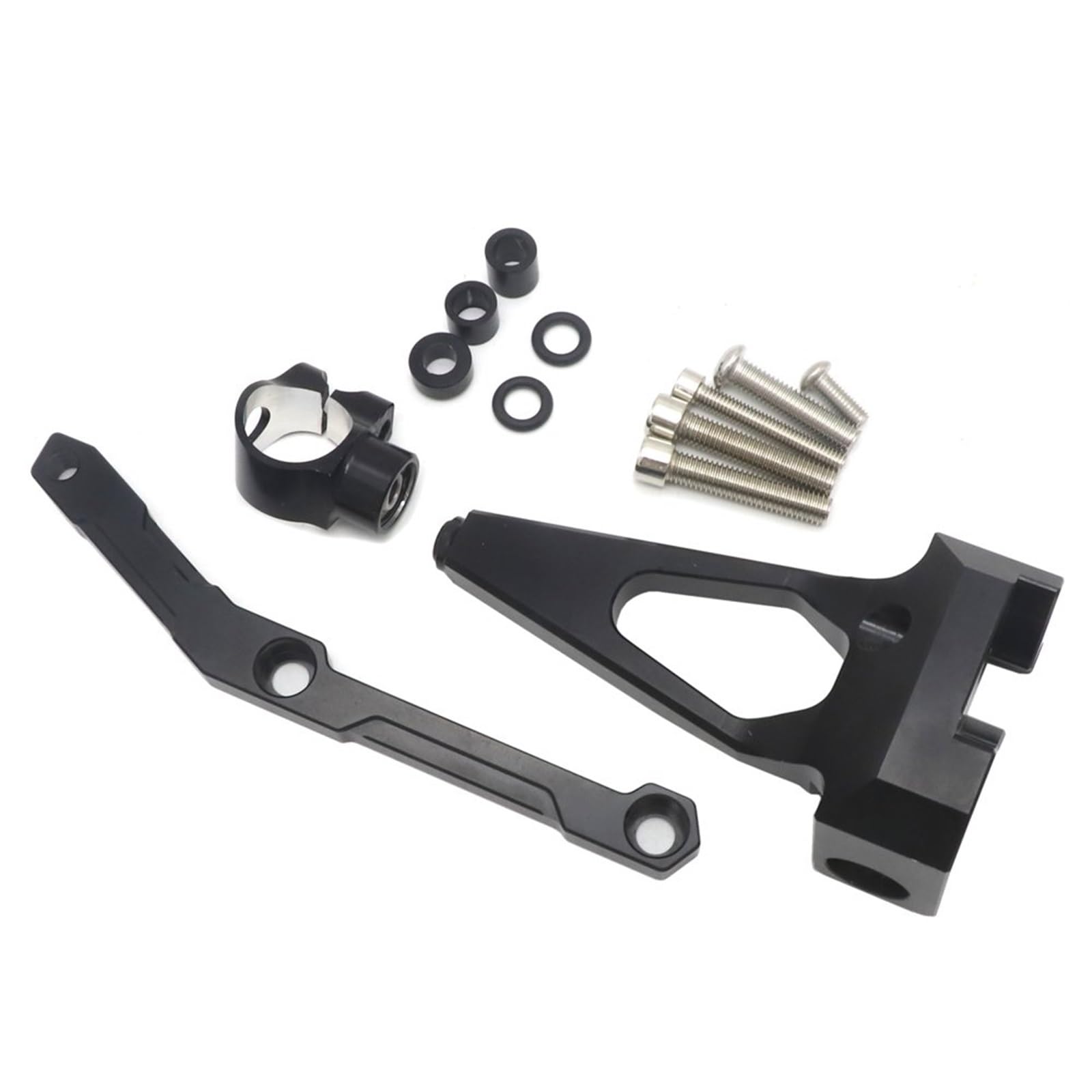 Lenkverstärkerstabilisator CNC Motorrad Lenkung Stabilisieren Dämpfer Halterung FÜR MT-09 Für MT 09 Für MT09 2013 2014 2015 2016 2017 2018 2019 2020 Motorradlenkung(Type-A) von DIAYES