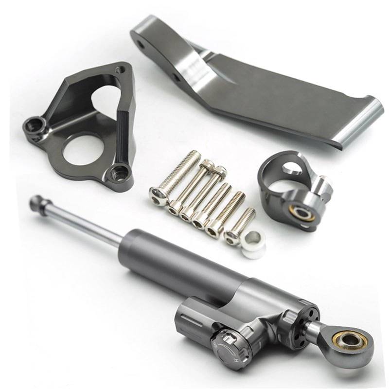 Lenkverstärkerstabilisator CNC Stabilisator Lenkungsdämpfer Halterung Mount Kit Für CBR600RR Für CBR 600 RR Für CBR 600RR 2007 2008 2009 2010 2011-2016 Motorradlenkung(Type-A) von DIAYES