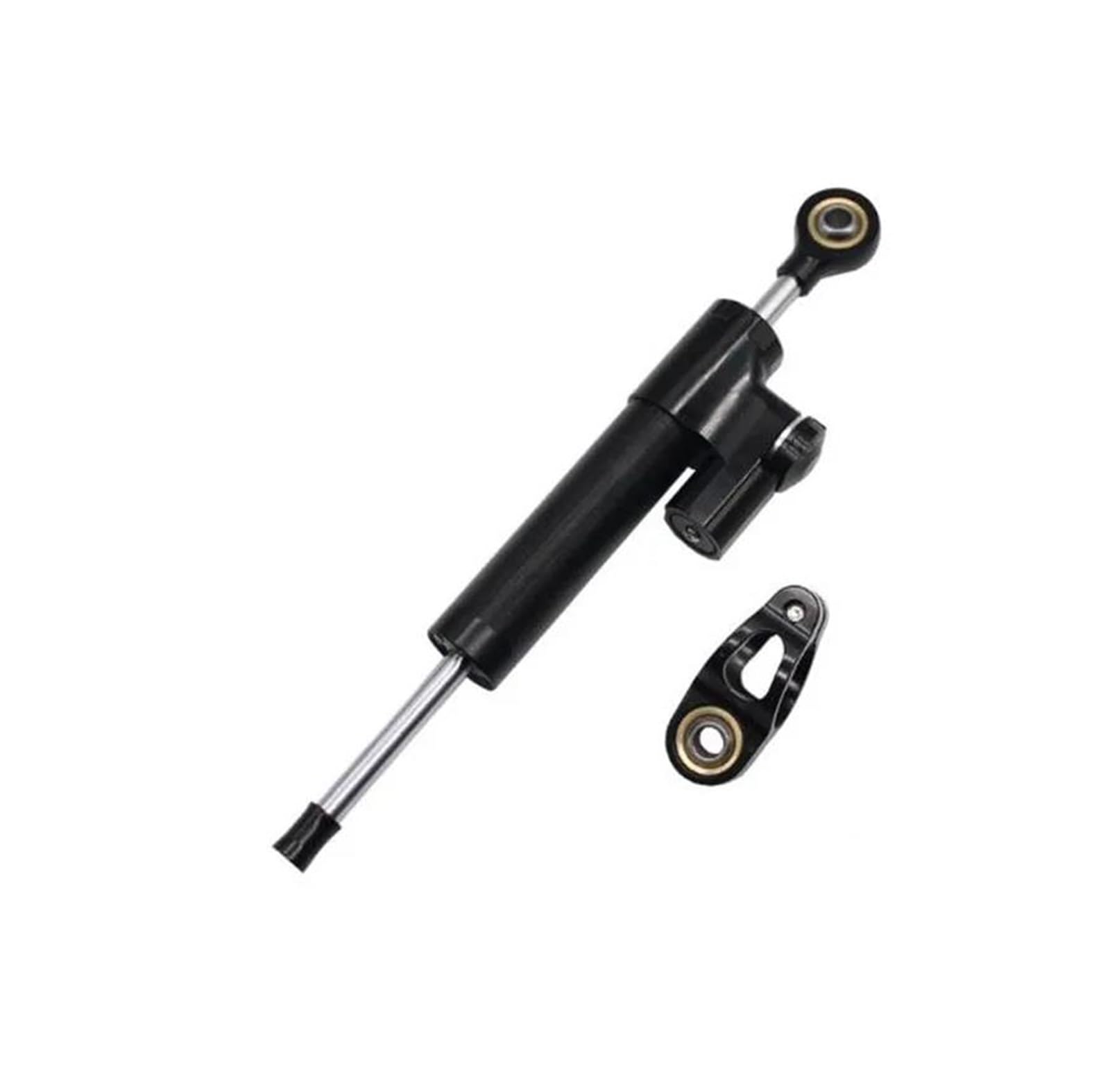 Lenkverstärkerstabilisator Dämpfer Stabilisator Linear Umgekehrt Sichere Kontrolle Universal Motorrad Einstellbare Lenkung Motorradlenkung(Black) von DIAYES