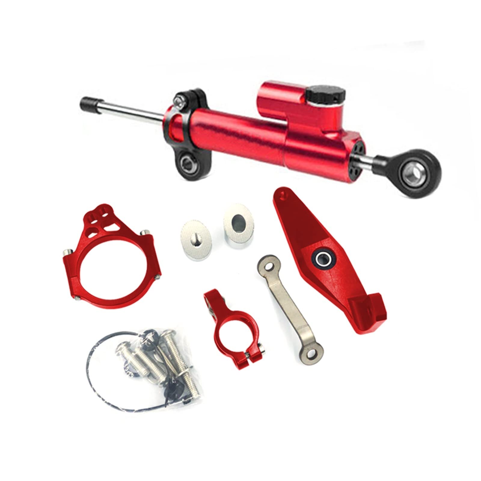 Lenkverstärkerstabilisator FÜR MT-09 MT 09 Mt09 2021-2022 2021 Einstellbare Motorräder Lenkung Stabilisieren Dämpfer Halterung Montage Kit Motorradlenkung(G) von DIAYES