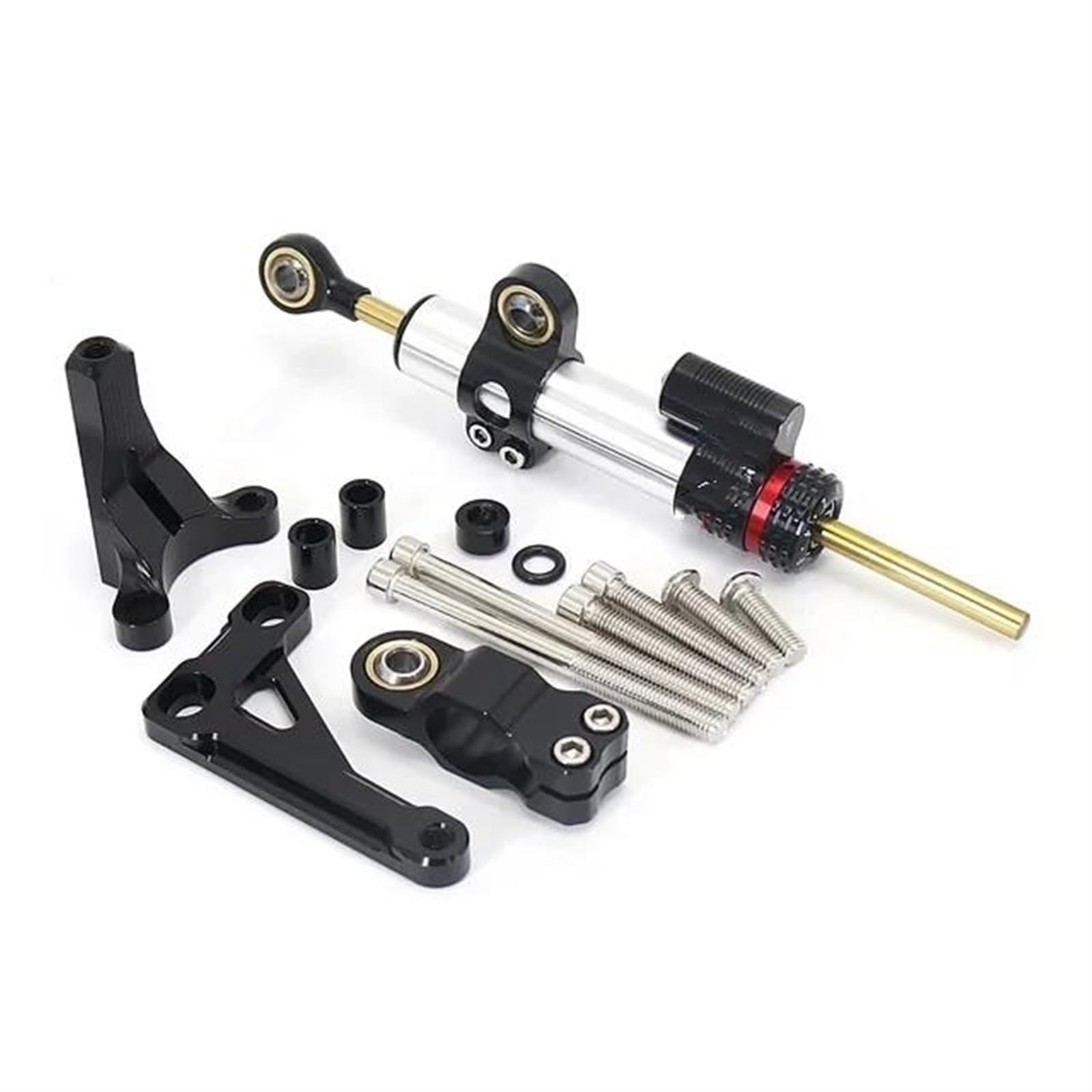 Lenkverstärkerstabilisator Für CB 1000 R CB1000R Cb1000r 2018 2019 2020 2021 2022 2023 Motorrad Lenkungsstabilisator Dämpfer Montagehalterung Kit Motorradlenkung(J) von DIAYES