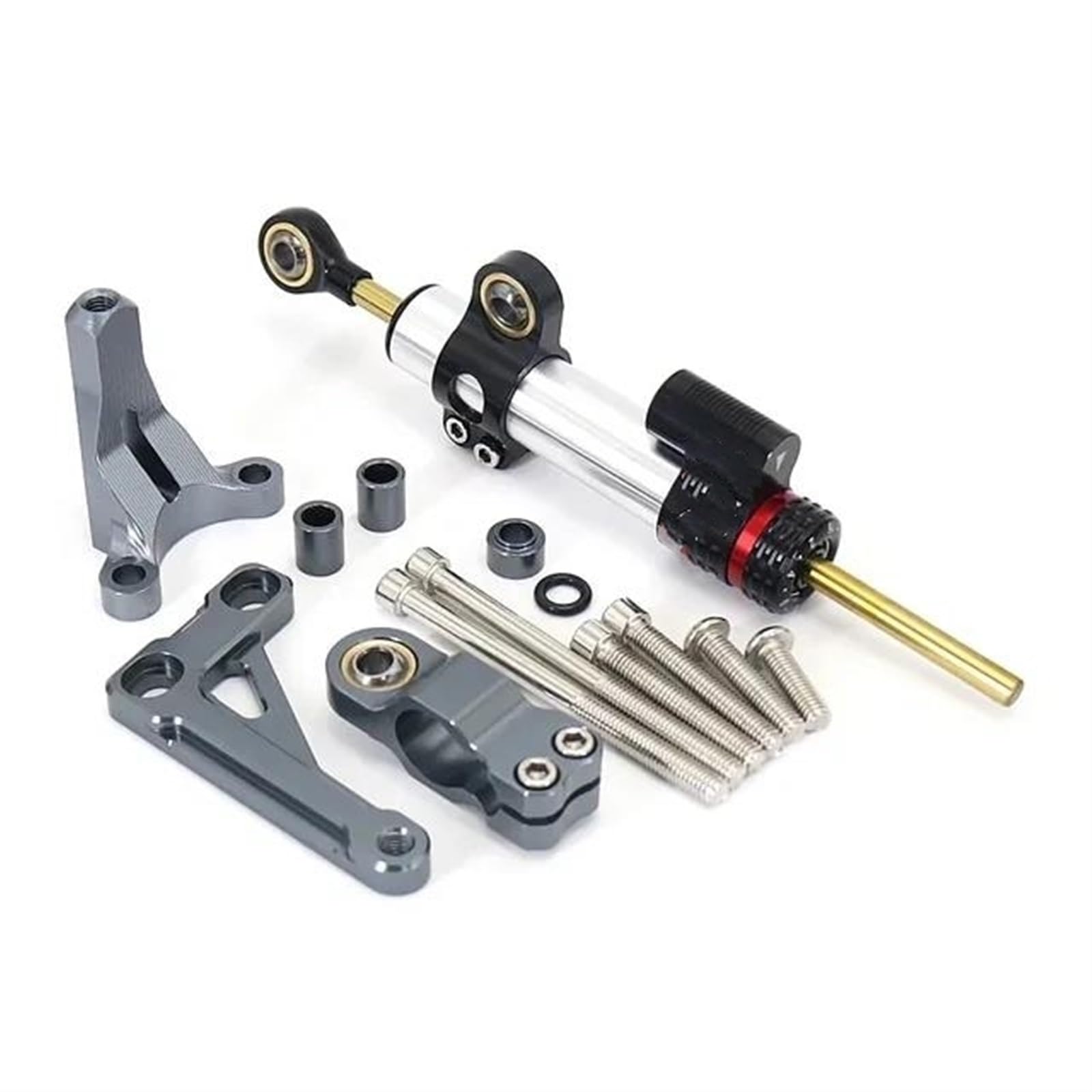 Lenkverstärkerstabilisator Für CB 1000 R CB1000R Cb1000r 2018 2019 2020 2021 2022 2023 Motorrad Lenkungsstabilisator Dämpfer Montagehalterung Kit Motorradlenkung(L) von DIAYES