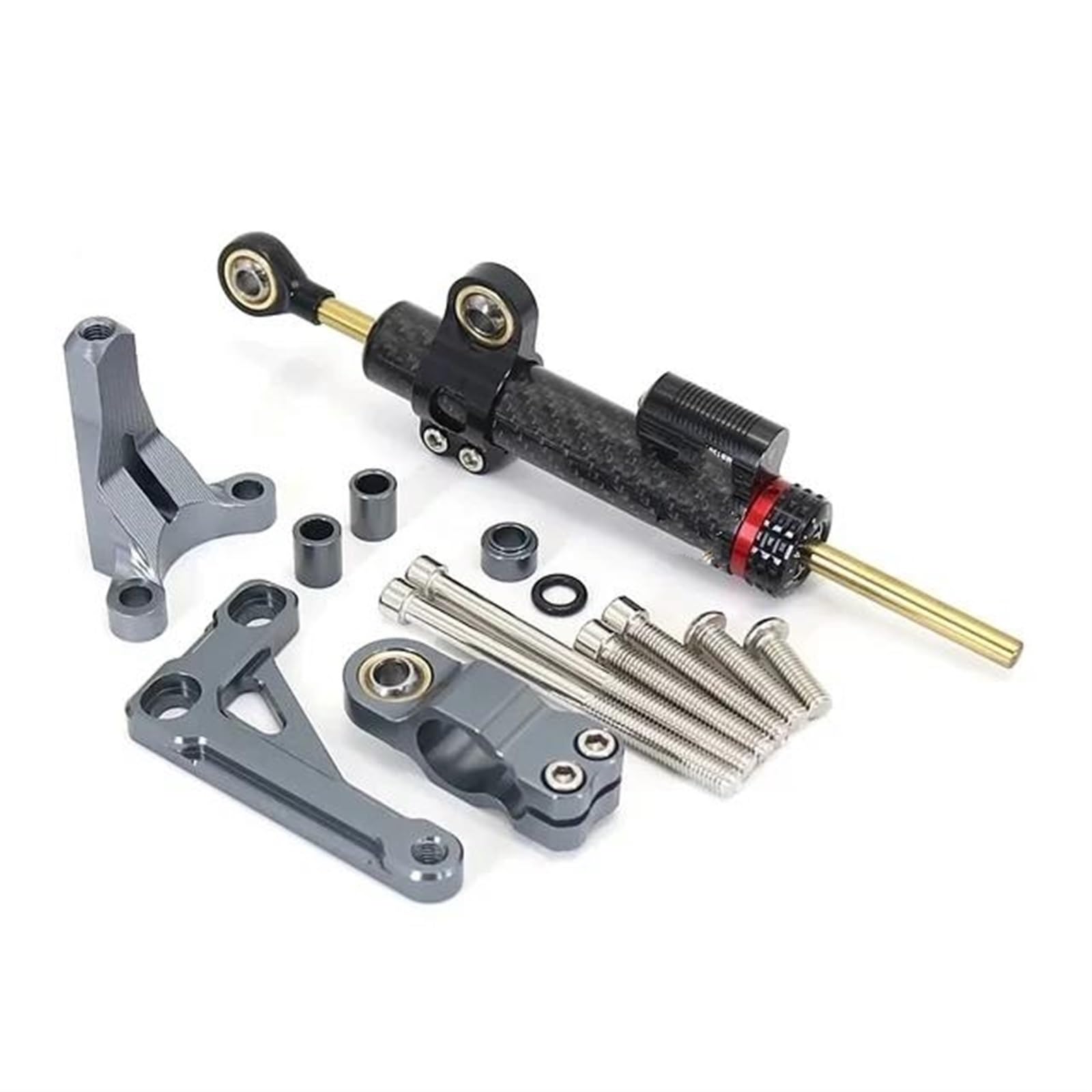 Lenkverstärkerstabilisator Für CB 1000 R CB1000R Cb1000r 2018 2019 2020 2021 2022 2023 Motorrad Lenkungsstabilisator Dämpfer Montagehalterung Kit Motorradlenkung(T) von DIAYES