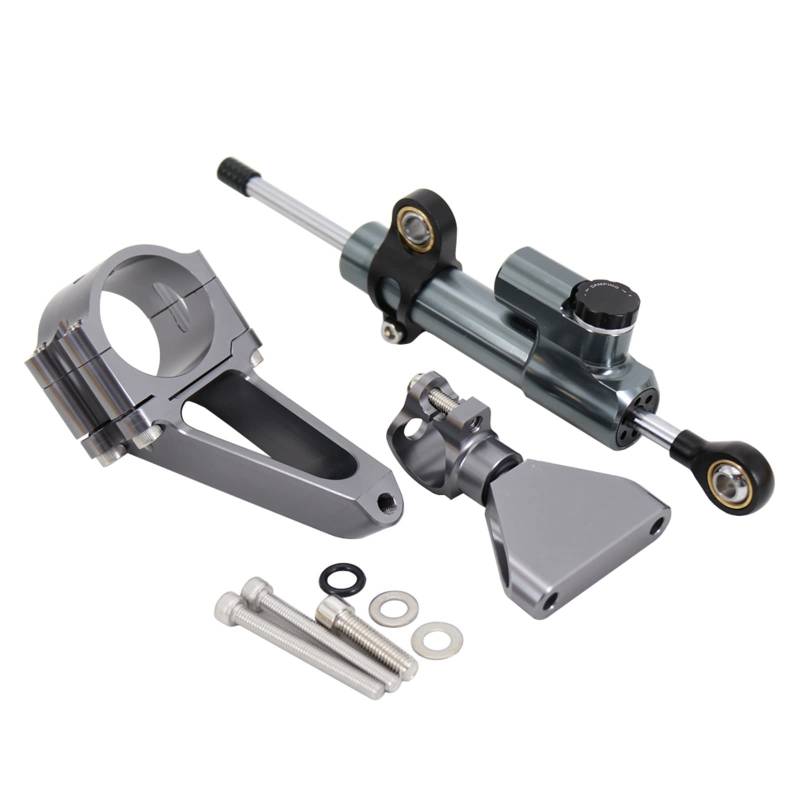 Lenkverstärkerstabilisator Für CBR600 F4i Für CBR 600 Lenkungsdämpfer Stabilisator CNC Motorrad Halterung Mount Kit 1999 2000 2001 2002 2003 2004 2005 2006 2007 Motorradlenkung(I) von DIAYES