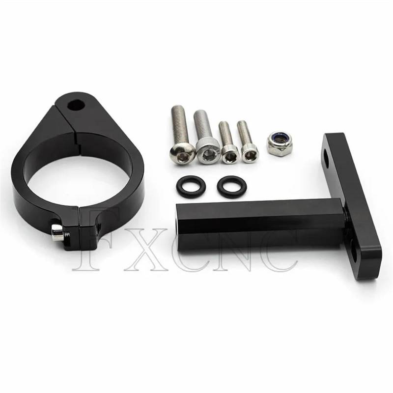 Lenkverstärkerstabilisator Für CFMOTO CF650 GT CNC Lenkungsdämpfer Motorrad Stabilisieren Dämpfer Halterung Montage Kit Motorradlenkung(E) von DIAYES