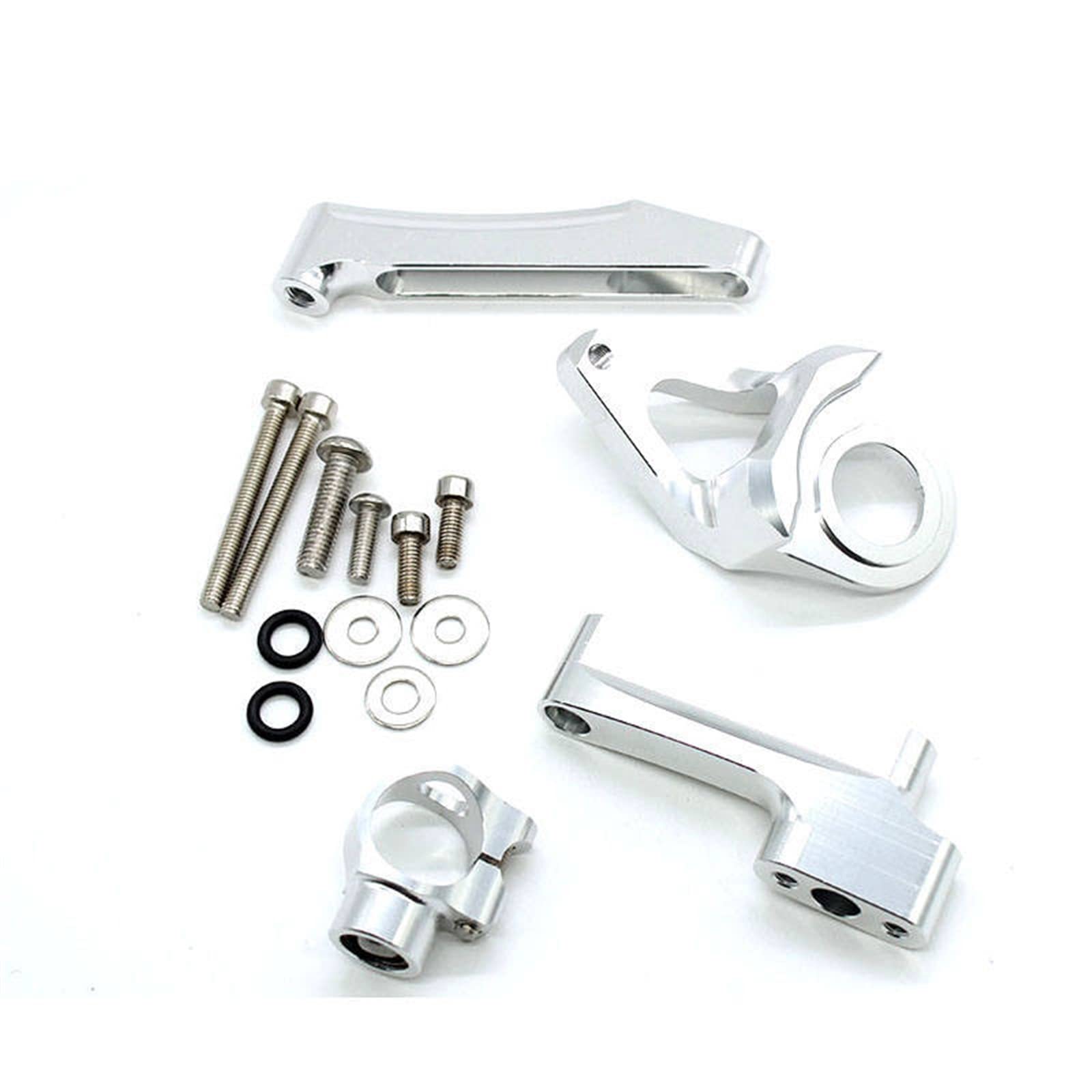 Lenkverstärkerstabilisator Für Suzuki GSX1300R Für Hayabusa 1300 1998-2019 Lenkstabilisator Dämpfer Motorrad Montage Halterung Kit Motorradlenkung(B) von DIAYES