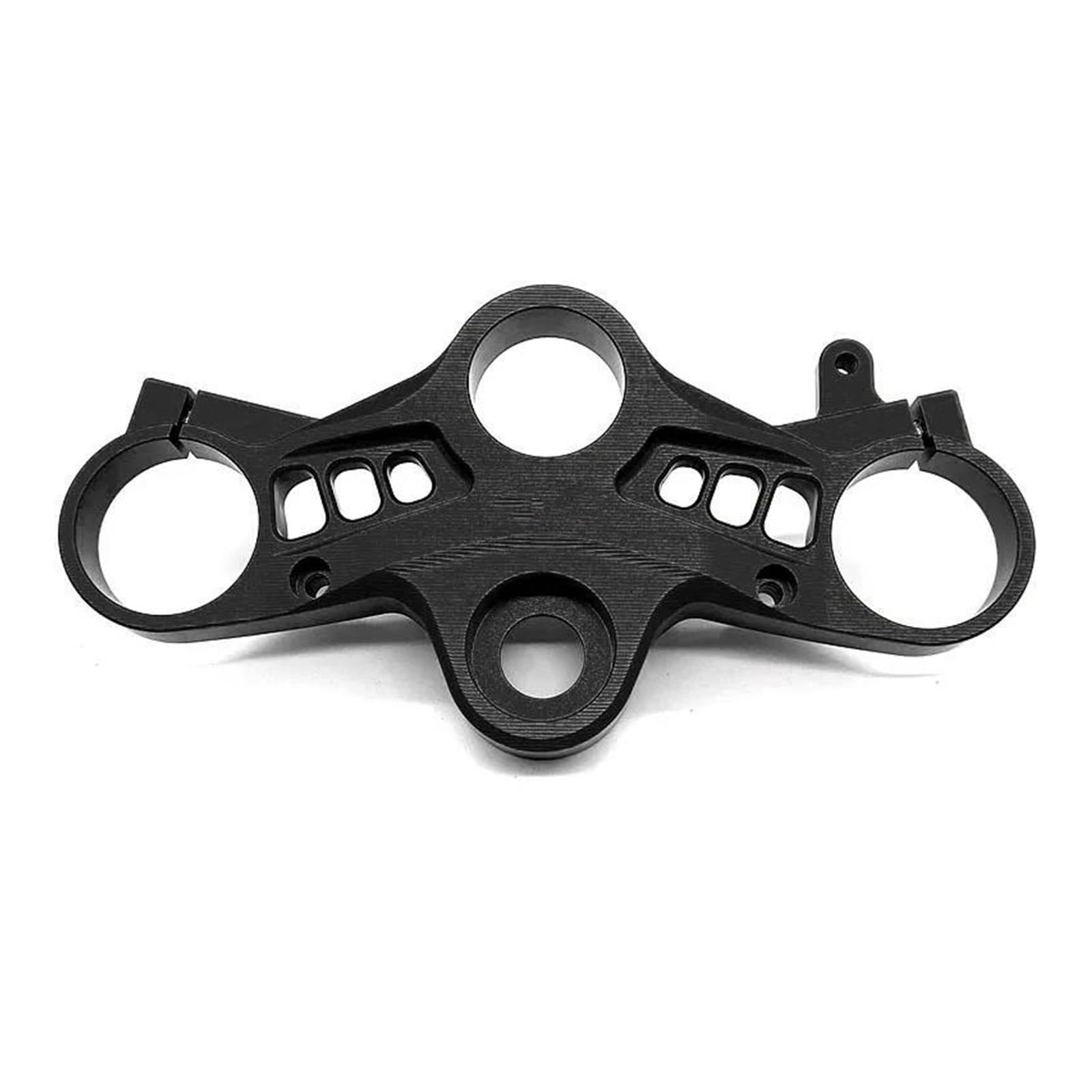 Lenkverstärkerstabilisator Gabelbrücke Obere Oberklemme Lenkerhalter Gabelhalterung Motorrad Vorderradgabel Für YZF Für R7 R 7 R7 2021 2022 2023 Motorradlenkung(Black) von DIAYES