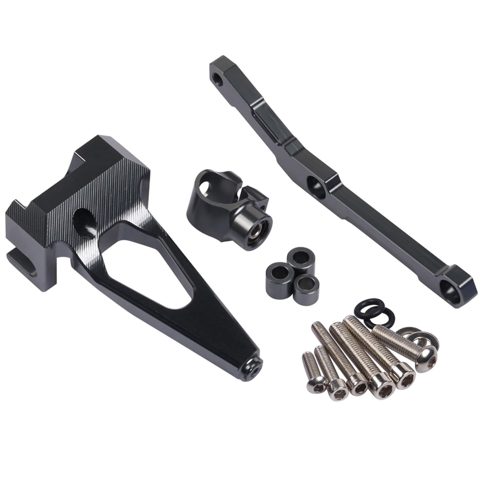 Lenkverstärkerstabilisator Halterung Mount Kit Motorrad Lenkung Stabilisieren Dämpfer Für MT09 MT-09 FZ FZ09 MT-09 2013-2020 Motorradlenkung(F) von DIAYES