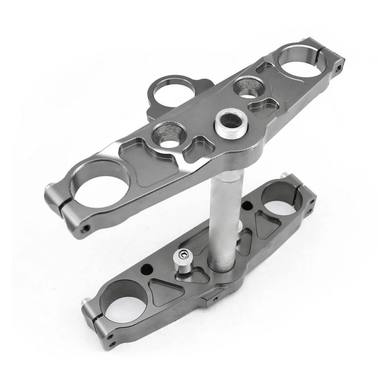 Lenkverstärkerstabilisator Motorrad Aluminium Front Tieferlegungsgabel Gabelbrücke Obere Brücke Top Clamp Gabel Set Für MSX125 Grom Für MSX 125 2013 2014 2015 Motorradlenkung von DIAYES