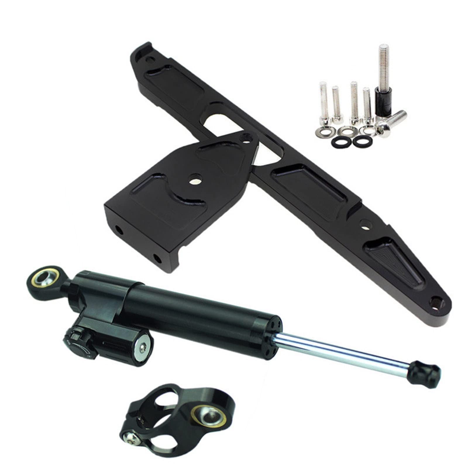 Lenkverstärkerstabilisator Motorrad Aluminium Lenkstabilisator Dämpfer Halterung Montage Für XJR1300 1998-2015 Motorradlenkung(Damper n Bracket C) von DIAYES