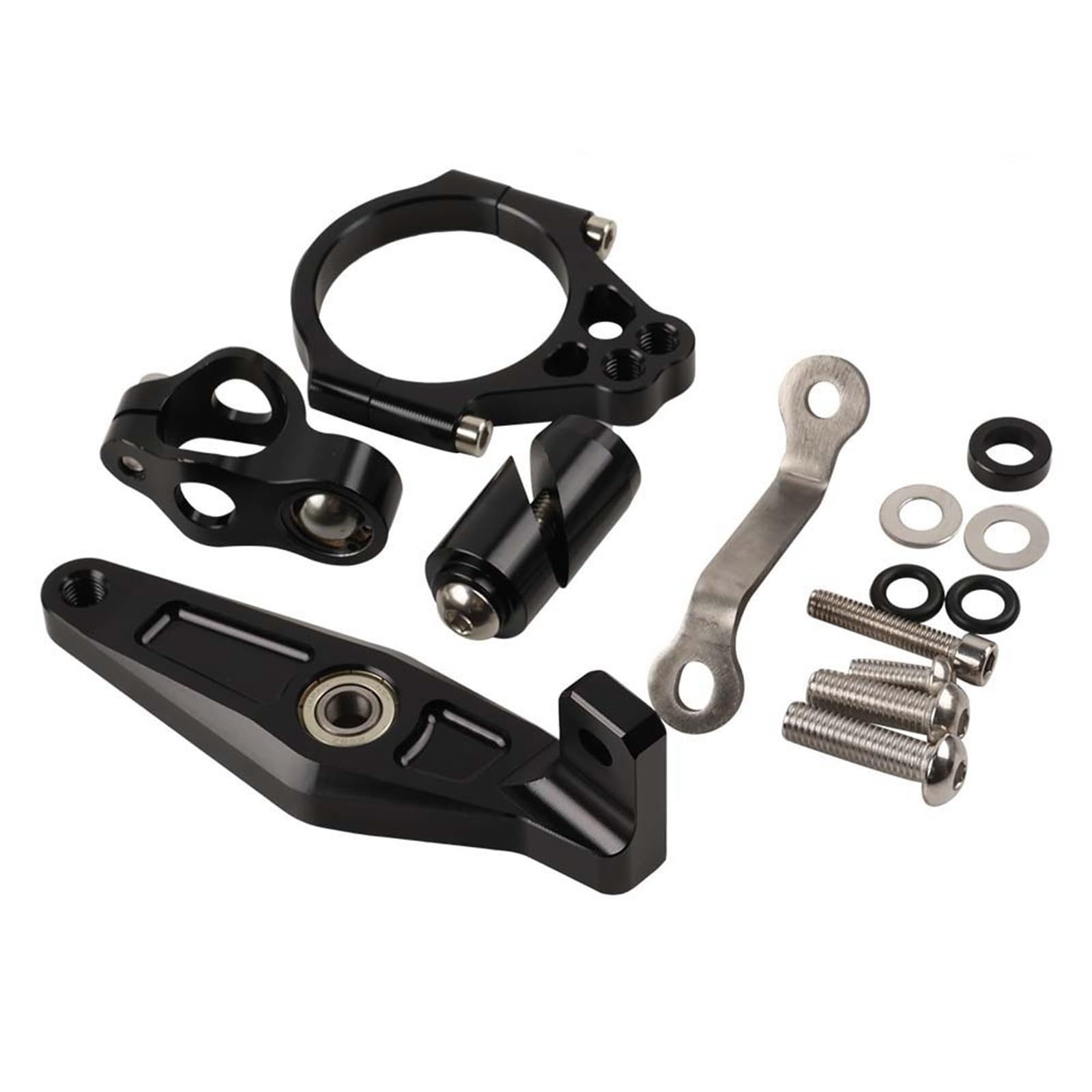 Lenkverstärkerstabilisator Motorräder Zubehör Lenkung Stabilisator Unterstützung Dämpfer Halterung Mount Kit Sicherheit Für XSR900 Für XSR 900 2022 2023 2024 Motorradlenkung(Type-B) von DIAYES