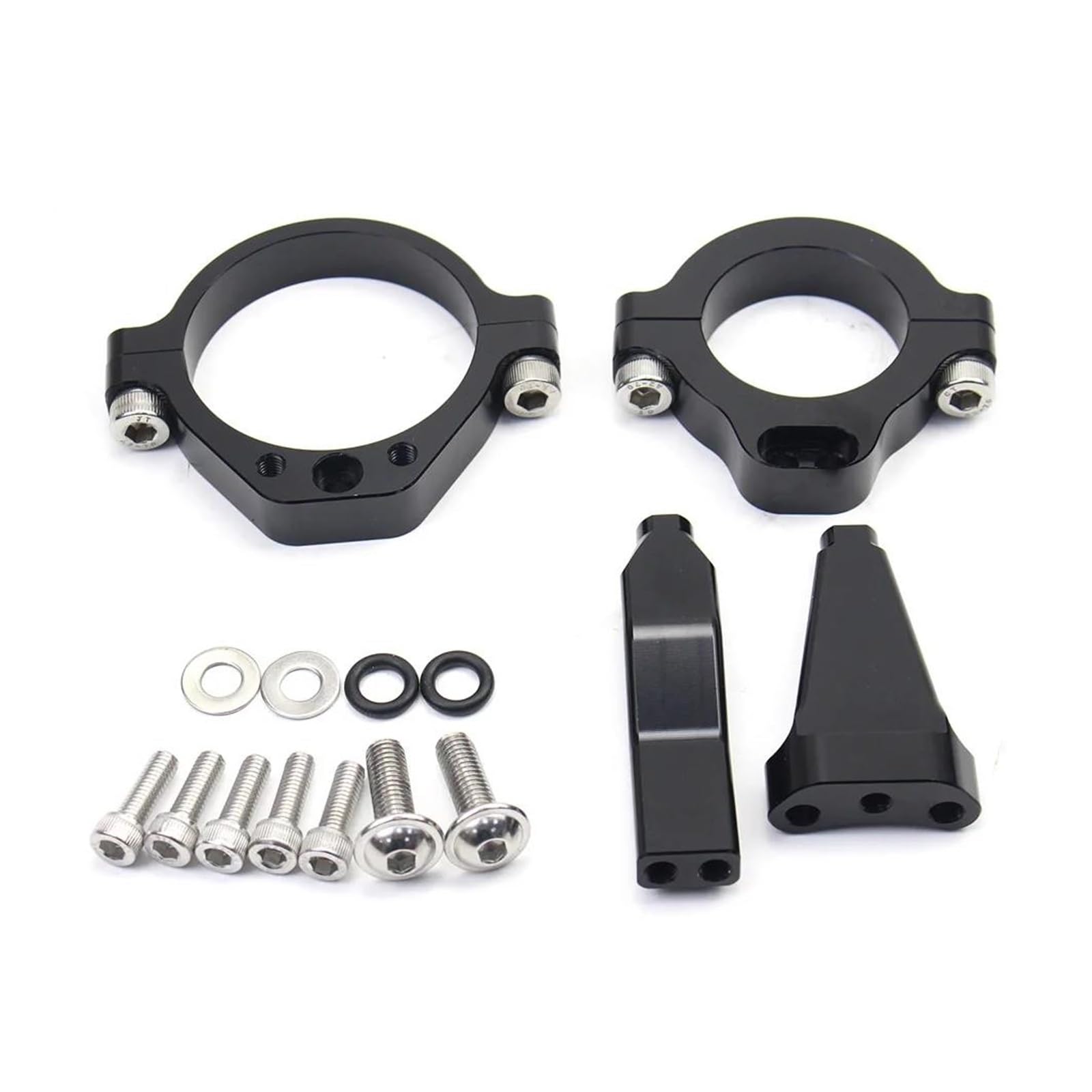 Lenkverstärkerstabilisator Richtungsdämpfer Halterung Unterstützung Kit Lenkungsdämpfer Stabilisator Motorrad Für Kawasaki Für Ninja Für ZX-4R ZX-4RR ZX4R ZX4RR Motorradlenkung(A) von DIAYES