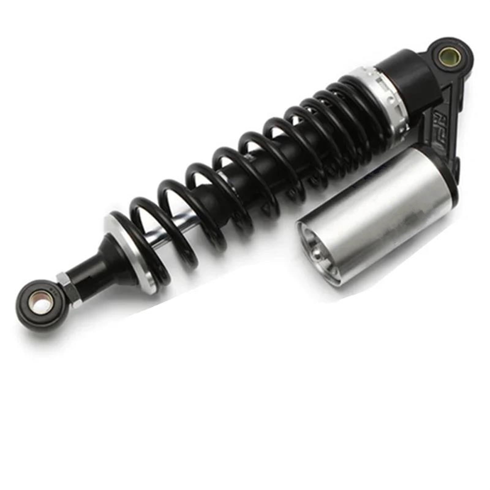 Lenkverstärkerstabilisator Stoßdämpfer Hinten Stickstoff-Hydraulikdämpfer Für ATV Elektrisches Dirtbike 1 Stück 305 Mm 320 Mm 330 Mm 340 Mm Feder Modifiziertes Motorradteil Motorradlenkung(Black silve von DIAYES