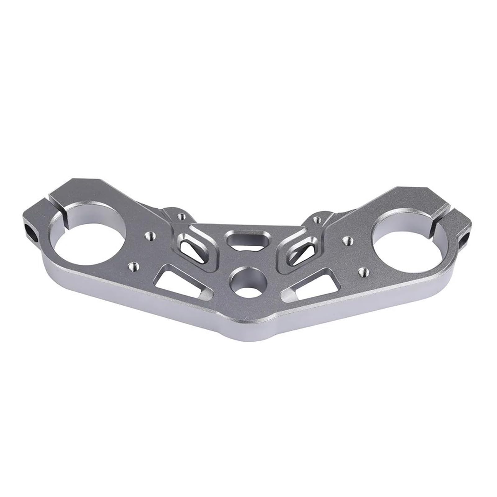 Lenkverstärkerstabilisator Teile Gabel Tieferlegungsgabel Gabelbrücke Front-End Ober Top Clamp Motorrad Zubehör FÜR LONCIN VOGE Für 300RR 300 RR Für LX300GS-B Motorradlenkung(Silver) von DIAYES