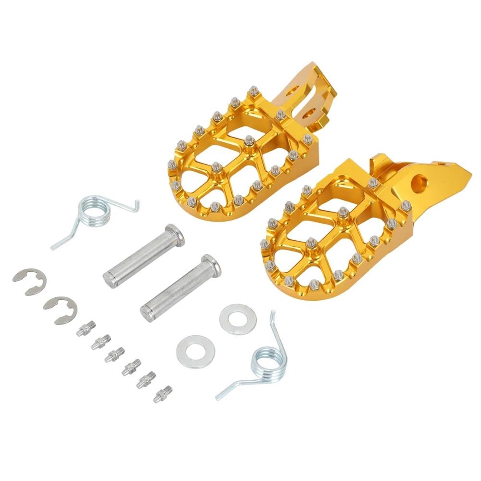 Motorrad Fußrasten Sets Für Sur-Ron UltraBee Motocross Off-Road Fahrzeug Dirt Pit Bike Motorrad Teile Aluminium Fußstütze Fußrasten Fußrasten Fußrasten(Gold) von DIAYES