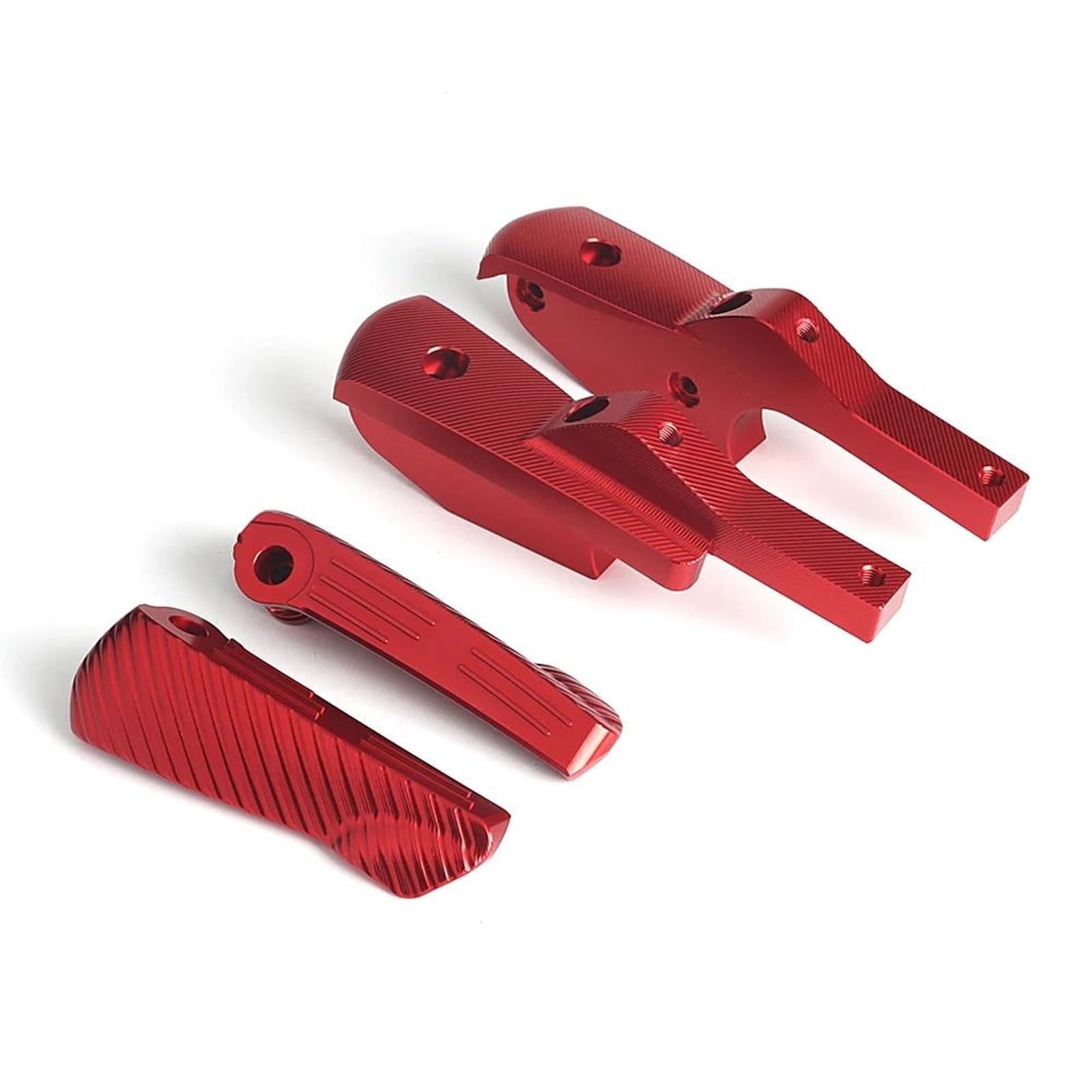 Motorrad Fußrasten Sets Für Vespa GTS300 GTS250 GTV125 GT60 Hinten Fußstützen Fußrasten Pegs Pedal GTV GT GTS 125 200 250 300 150 60 Motorrad Aluminium Fußrasten(Type I) von DIAYES