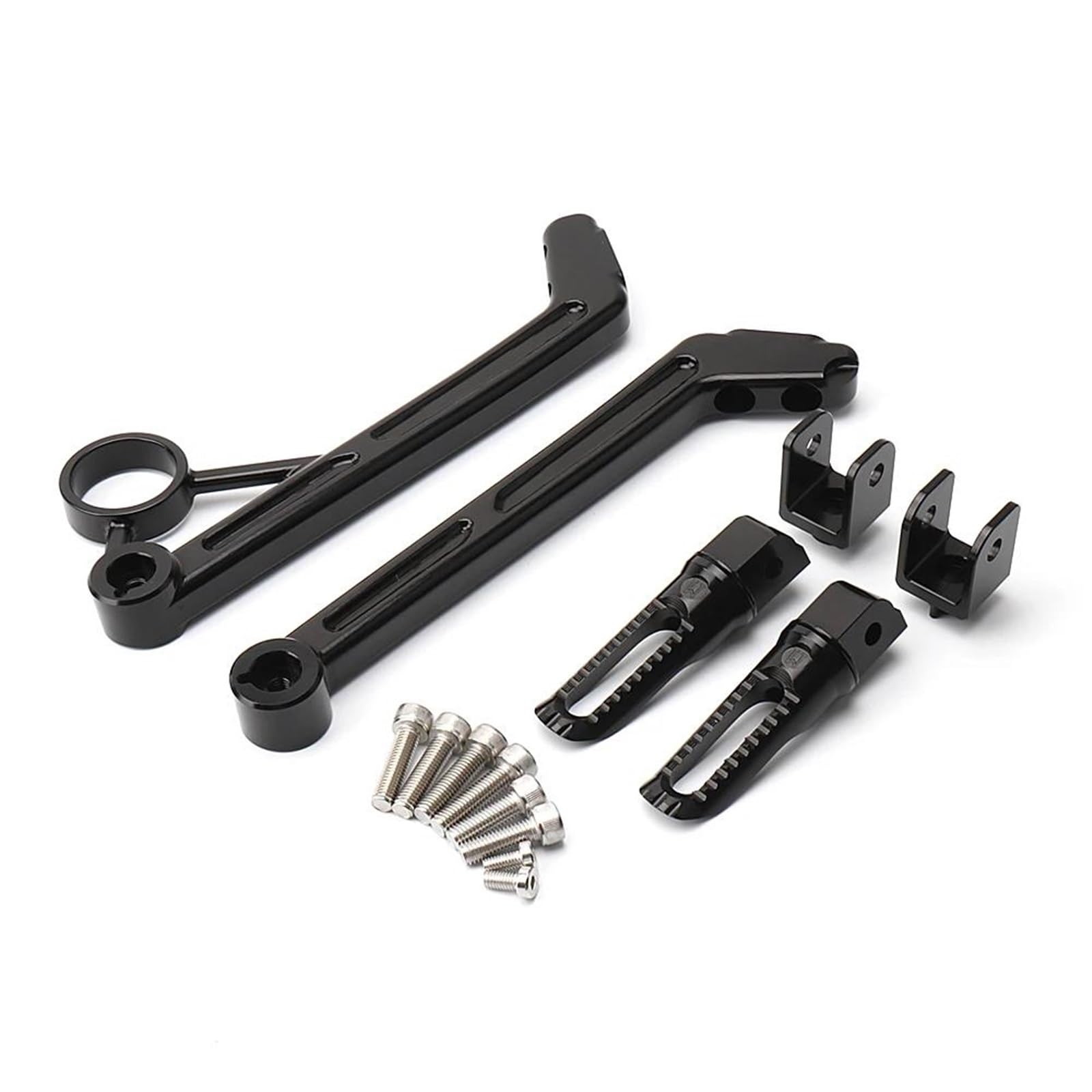 Motorrad Fußrasten Sets Motorrad Hinten Passagier Fußrasten Fuß Peg Rest Pedal Halterung Kit Für R9T RNINET Reine R NineT Racer R NEUN T Scrambler Fußrasten(Type B) von DIAYES