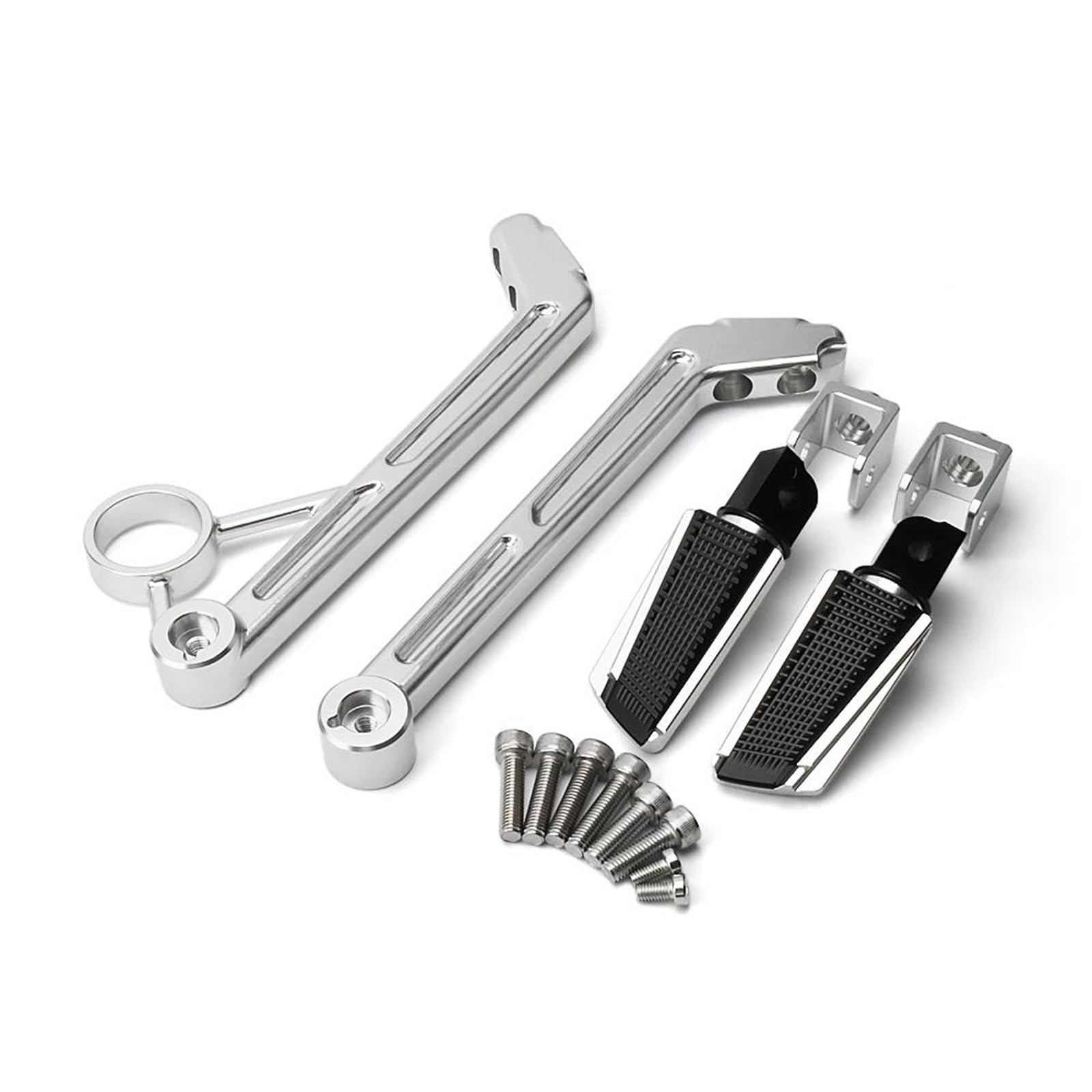 Motorrad Fußrasten Sets Motorrad Hinten Passagier Fußrasten Fuß Peg Rest Pedal Halterung Kit Für R9T RNINET Reine R NineT Racer R NEUN T Scrambler Fußrasten(Type C) von DIAYES