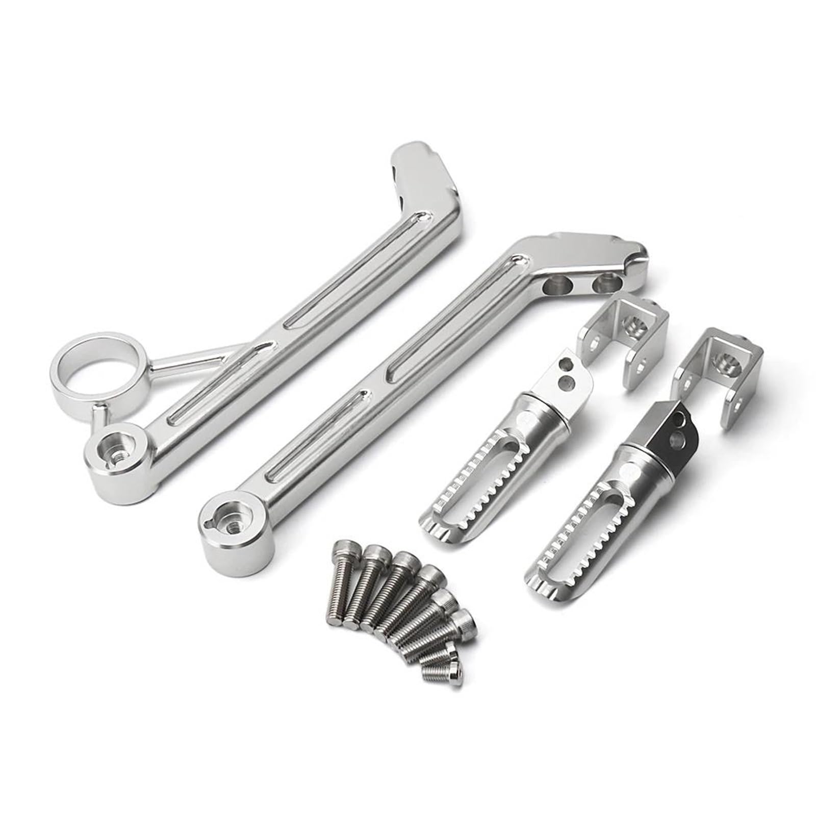 Motorrad Fußrasten Sets Motorrad Zubehör Hinten Passagier Fußrasten Fuß Peg Rest Pedal Halterung Kit Für R9T RNINET Reine R NineT Racer Scrambler Fußrasten(Type D) von DIAYES