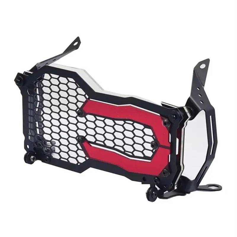 Motorrad Scheinwerferabdeckung Motorrad-Modifikationsteile Scheinwerfer-Schutzabdeckung Abnehmbare Kühlergrill-Farbwechselabdeckung Für R1200/1250 GS/A Motorrad Scheinwerfergitter(Red) von DIAYES