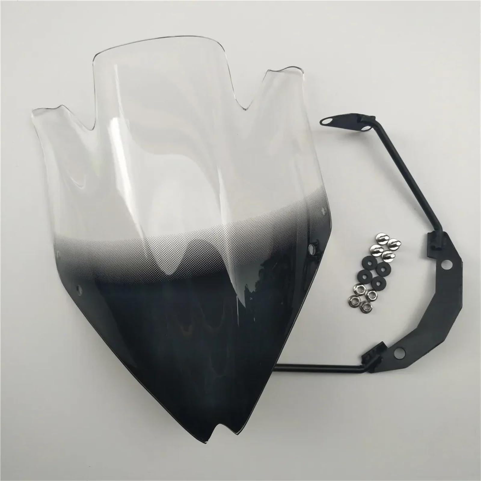 Windschutz Einstellbar Windabweiser Für Kawasaki Z750 Windschutzscheibe Windschutz Für Z750R 2007-2012 Wind Deflectore Rauch Schwarz Spoiler Windschutz Einstellbar Windabweiser(Clear) von DIAYES