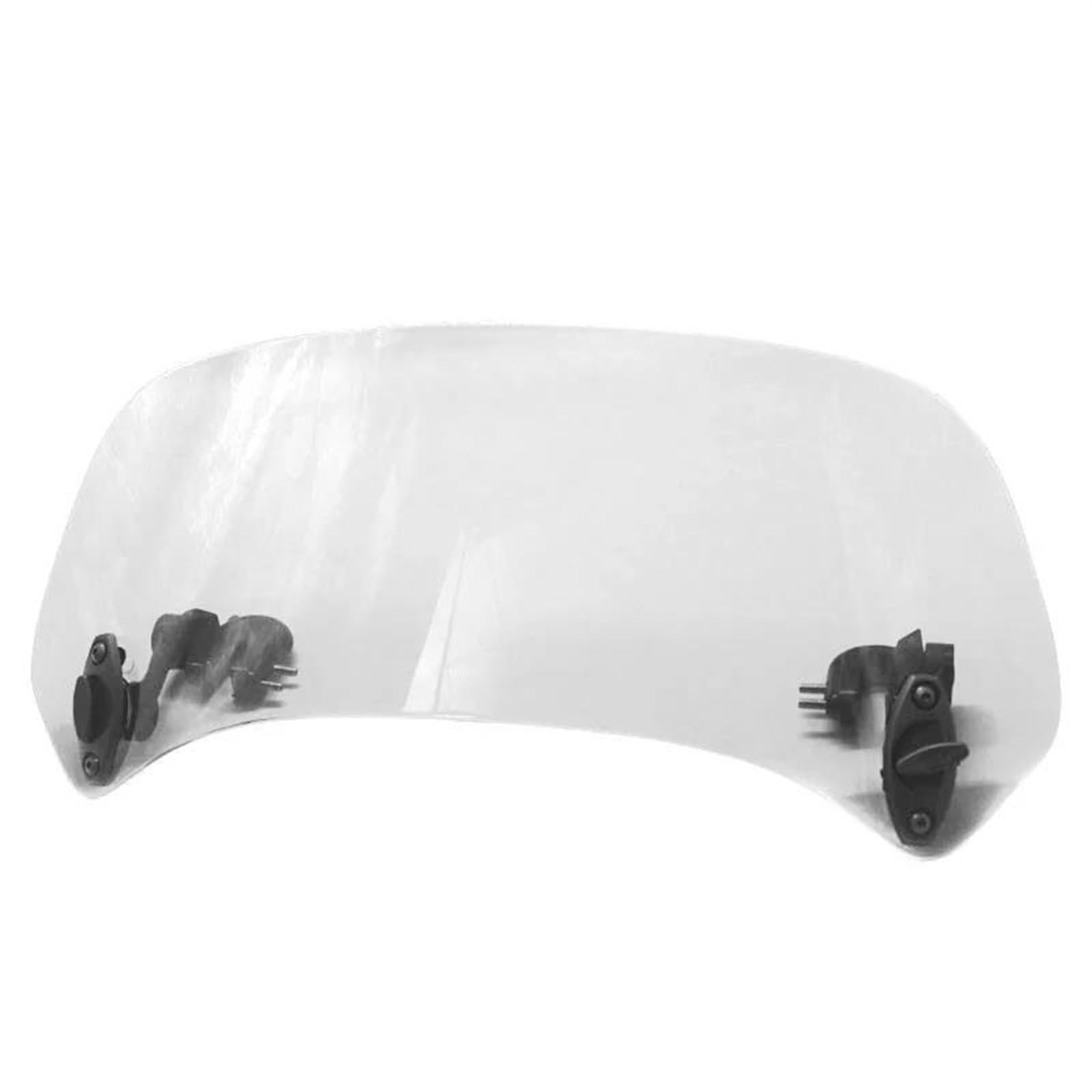 Windschutz Einstellbar Windabweiser Universal Motorrad Einstellbare Wind Verlängerung Windschutzscheibe Spoiler Air Deflektor Für BM&W Für KAWASAKI Für Für SUZUKI Windschutz Einstellbar Windabweiser(L von DIAYES