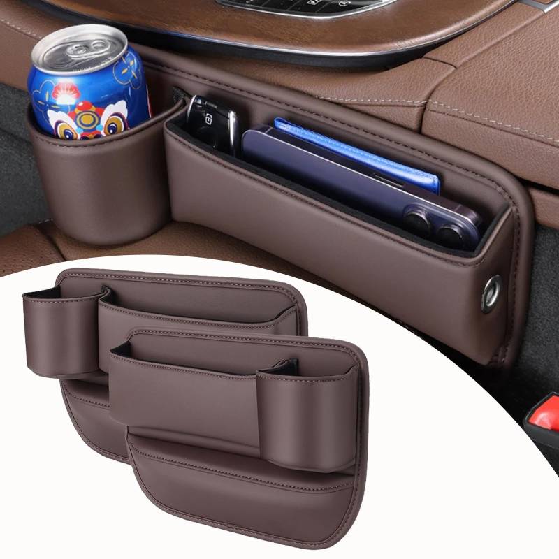 Aufbewahrungsbox Autositze für Audi A3 Hatchback 2013-2020, Autositz Lückenfüller Organizer, Auto Organizer Mittelkonsole, Auto Organizer Vorne. von DIBTKPQ