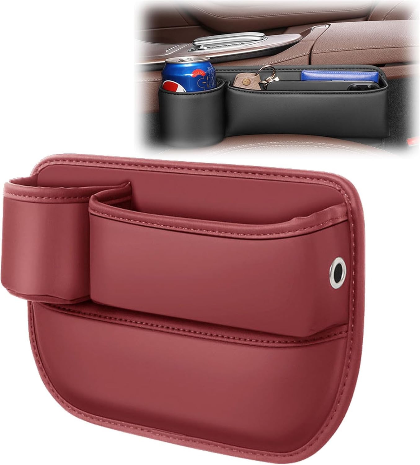 Aufbewahrungsbox Autositze für BMW 2 Serie Gran Tourer F46 2014-2021, Autositz Lückenfüller Organizer, Auto Organizer Mittelkonsole, Auto Organizer Vorne. von DIBTKPQ