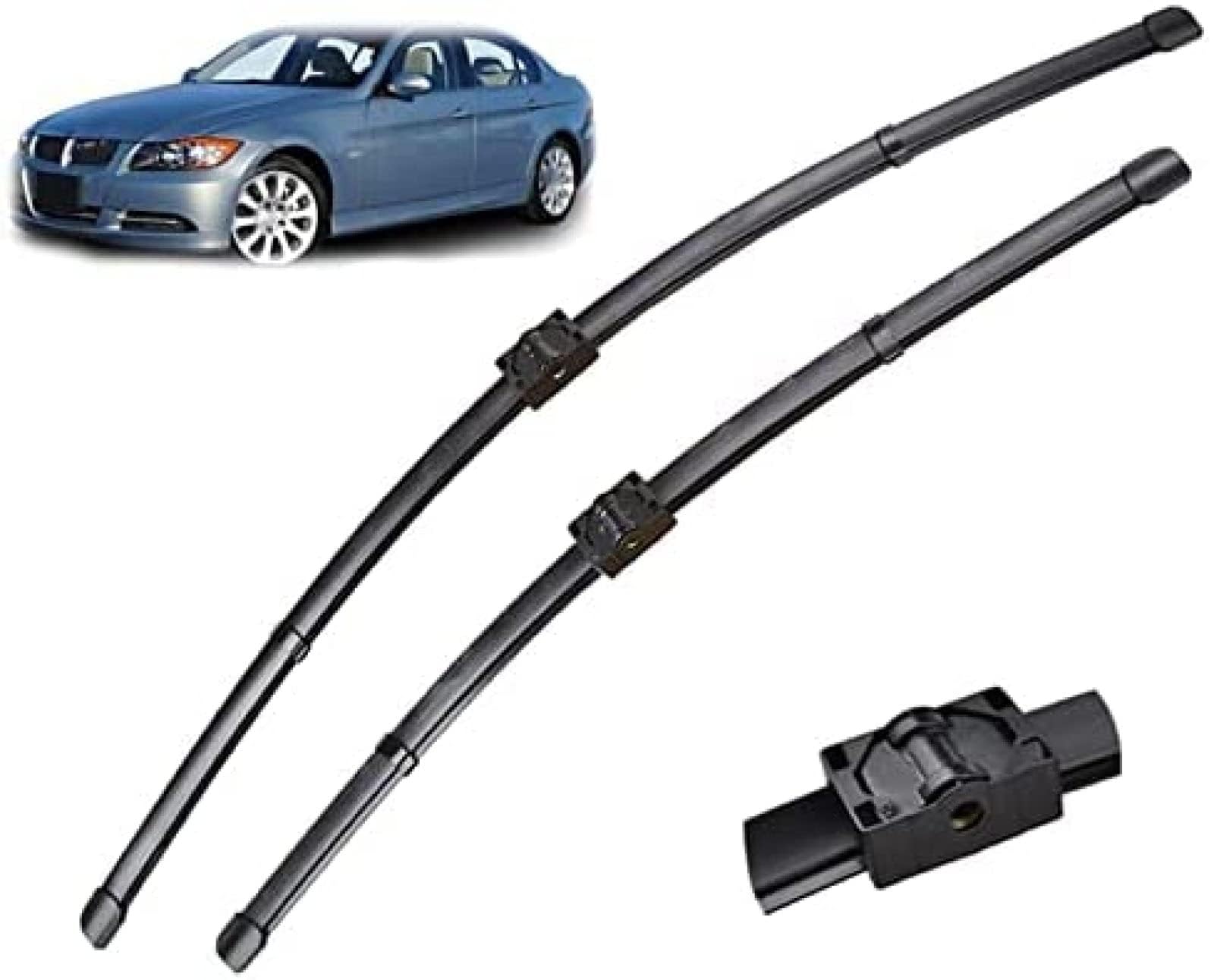 Auto Wischer Für BMW 3er E90 E91 323i 325i 328i 335i 328xi 2005–2009, Wischer Vorne Wischer Set Windschutzscheibe Fenster Wischerblätter, Scheibenwischer vorne. von DIBTKPQ