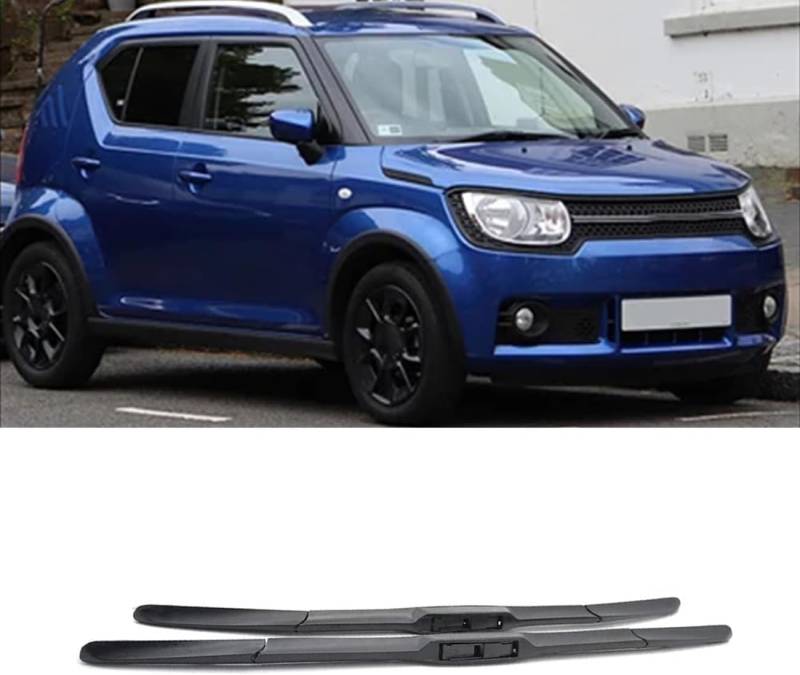 Auto Wischer Für Suzuki Ignis MK2 2016-2024 21"+18", Wischer Vorne Wischer Set Windschutzscheibe Fenster Wischerblätter, Scheibenwischer vorne. von DIBTKPQ